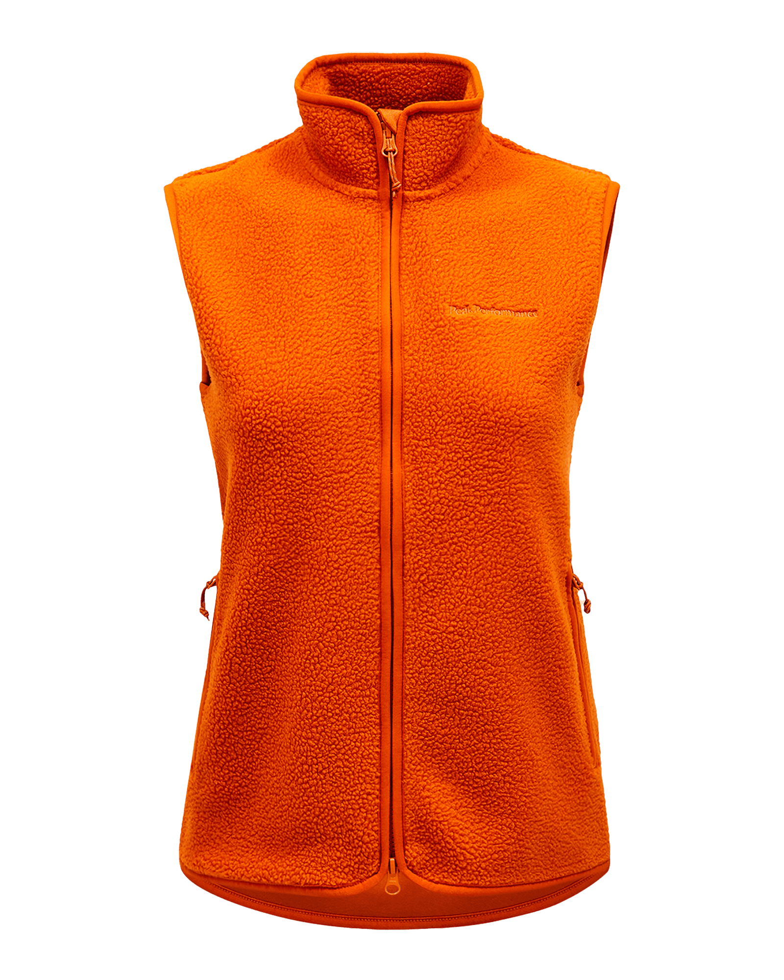 Pile Vest W Gold Flame