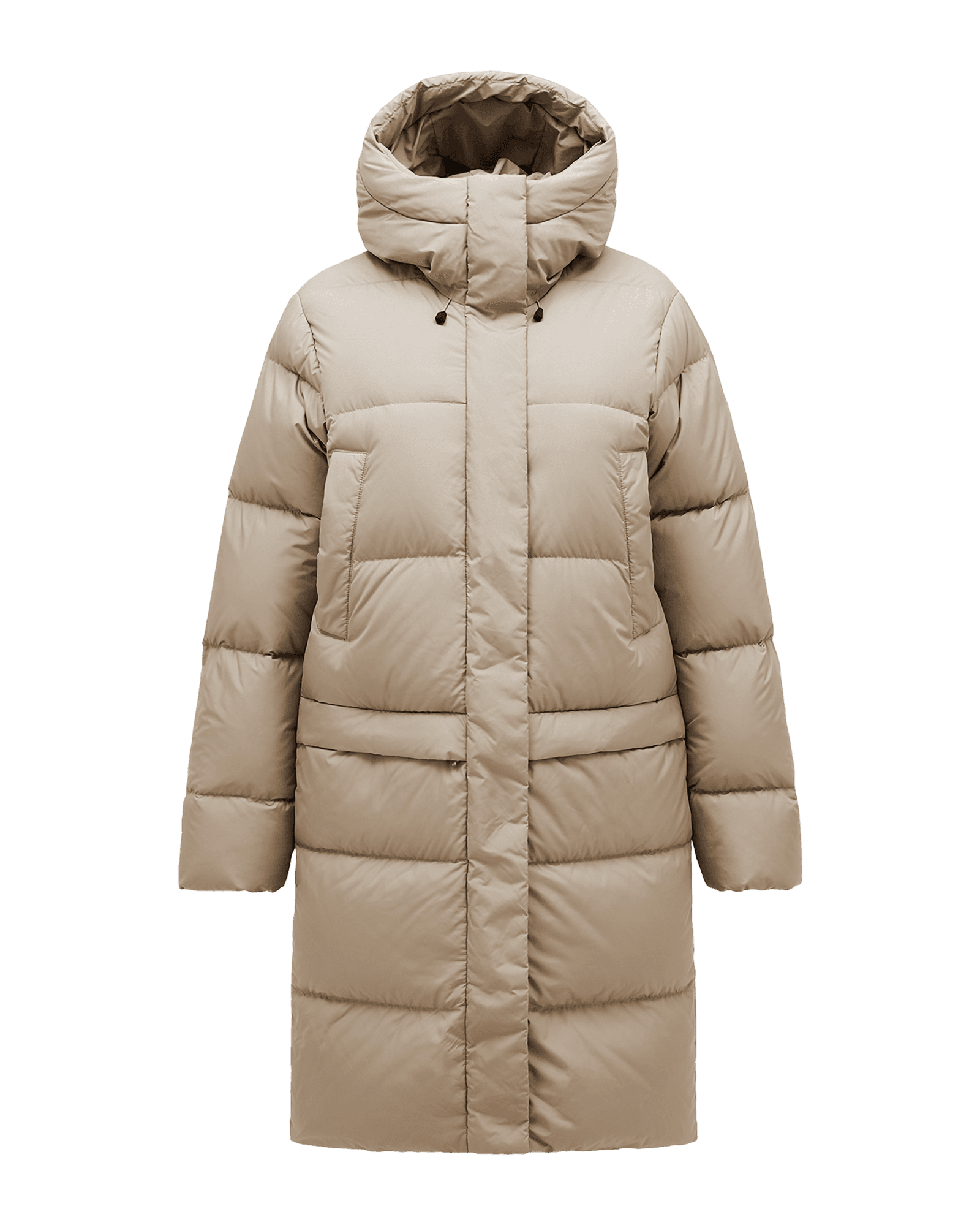 Quiver Down Parka W Avid Beige