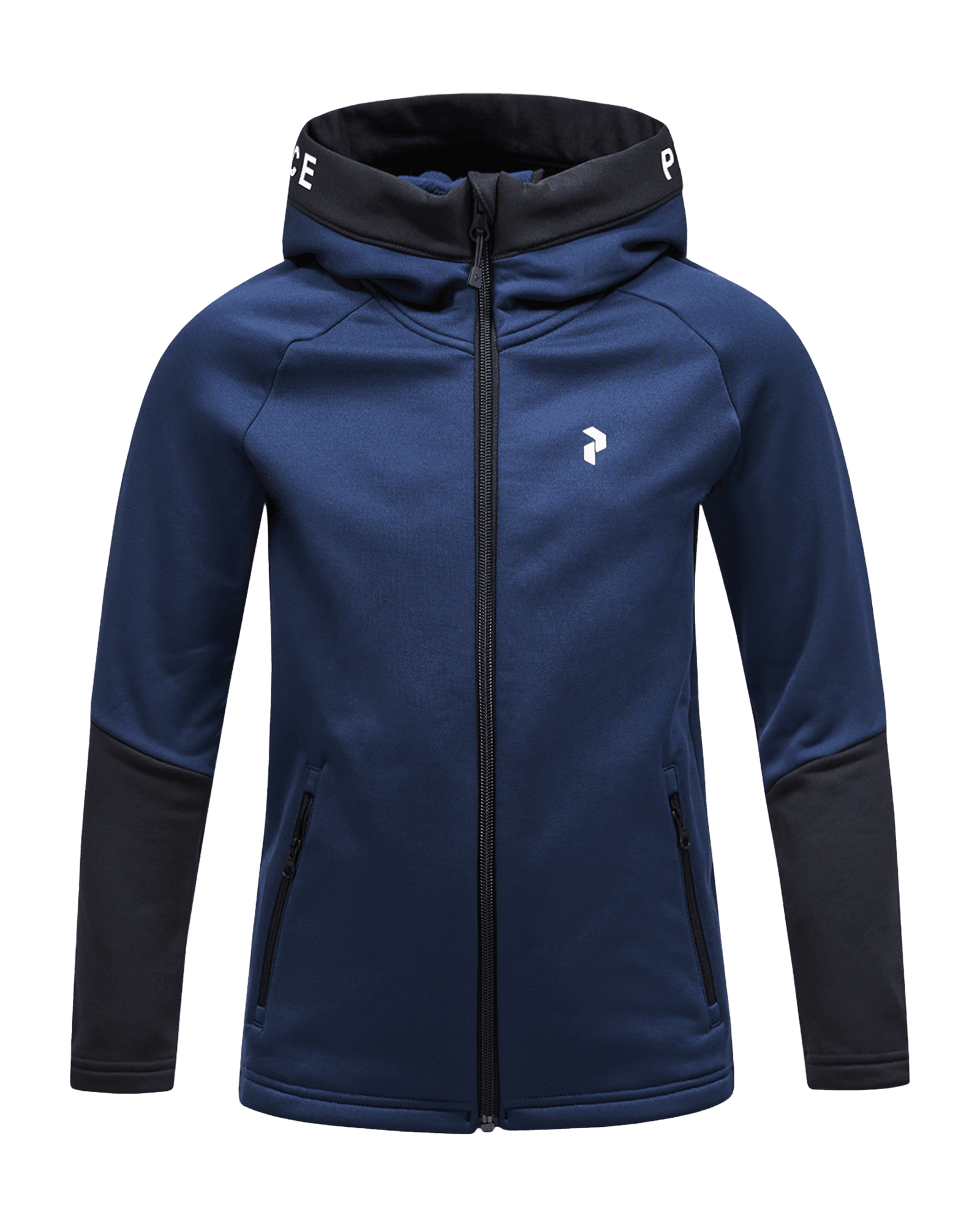 Rider Zip Hood JR Blue Shadow/Black