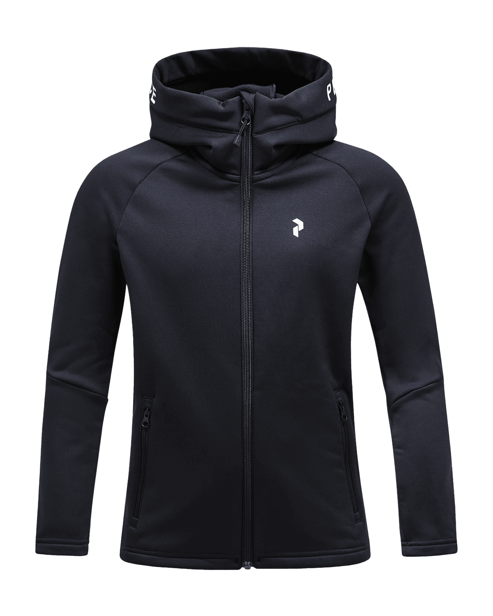 Rider Zip Hood JR Black/Black