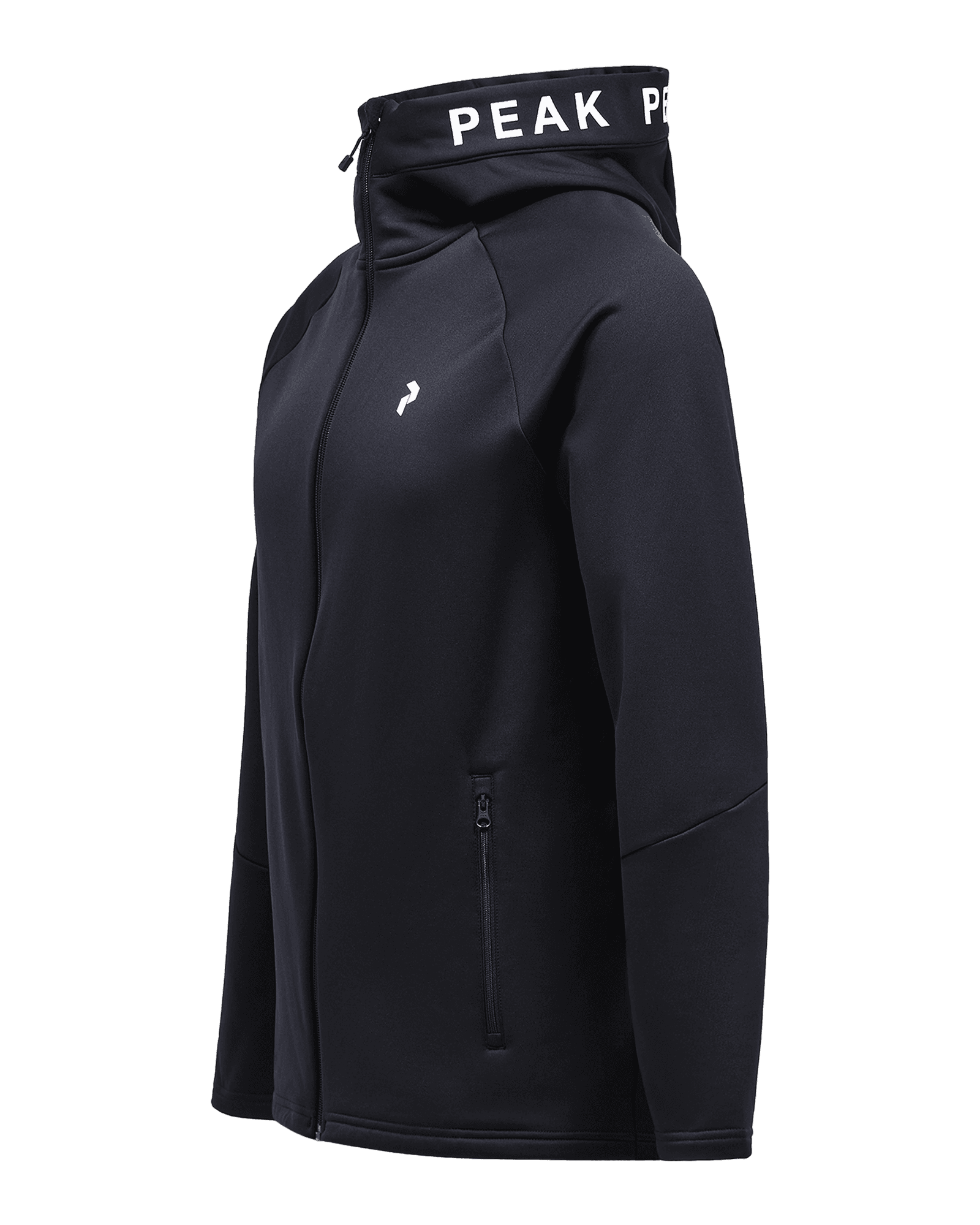 Rider Zip Hood M Black/Black