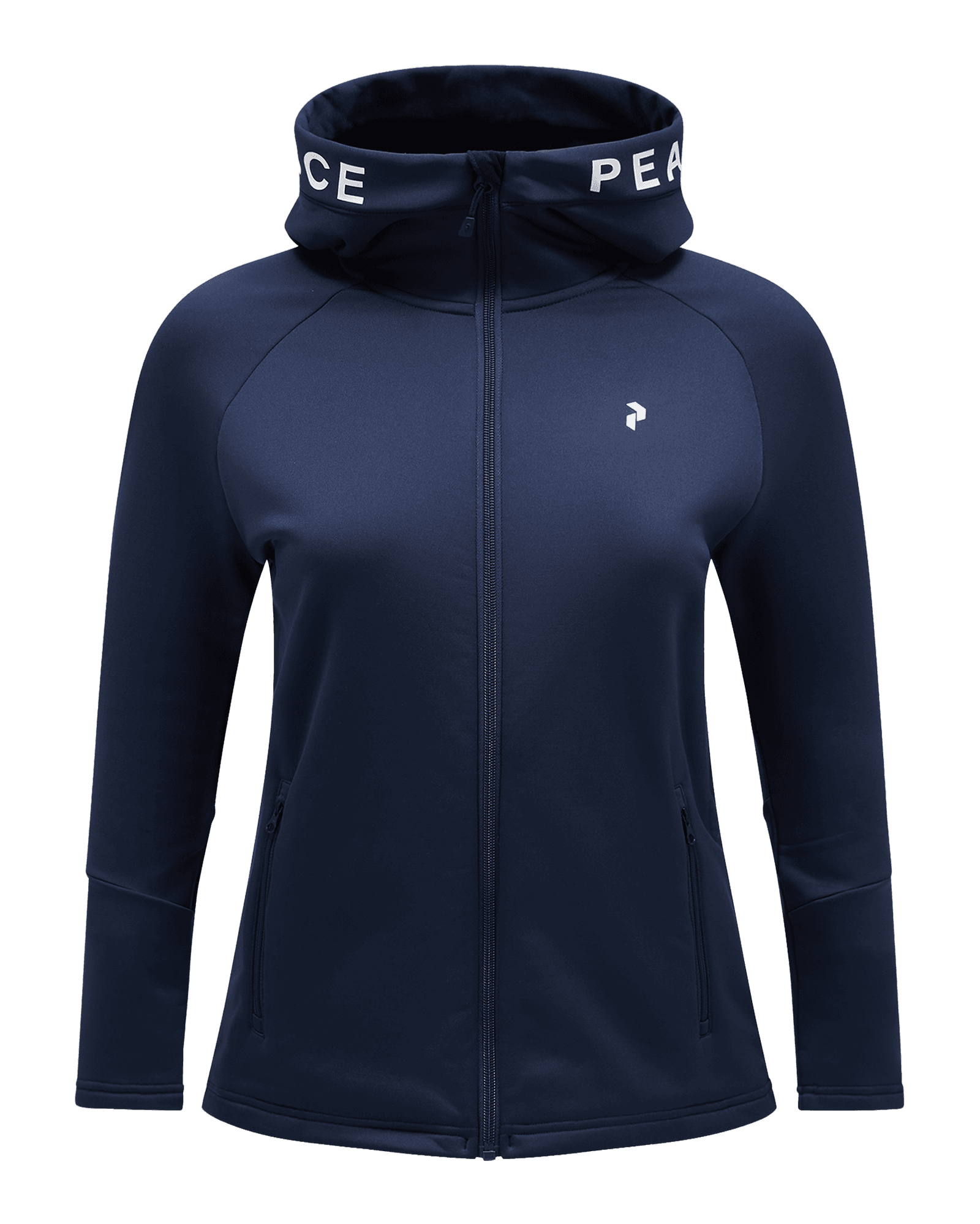 Rider Zip Hood W Blue Shadow/Blue Shadow