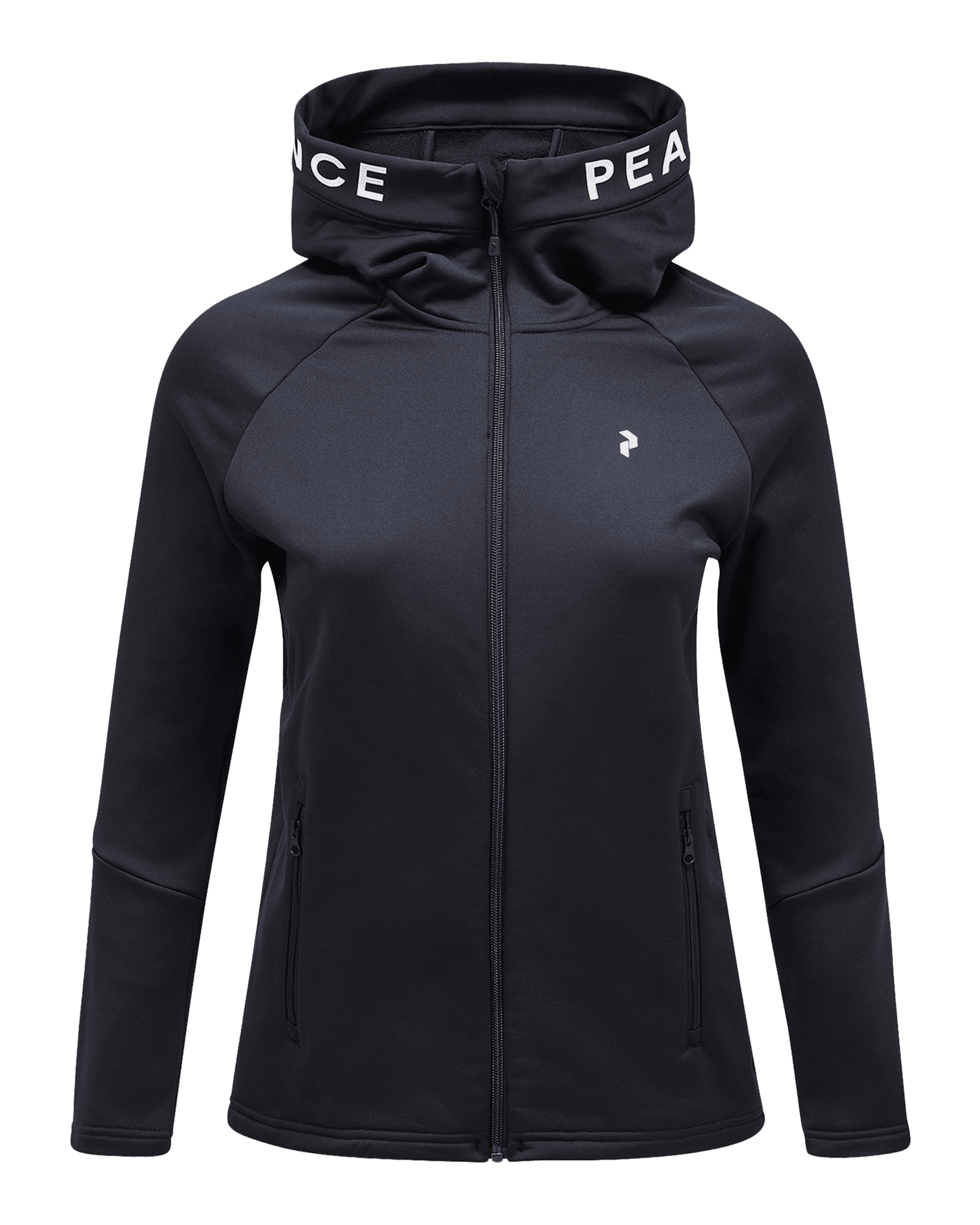 Rider Zip Hood W Black/Black