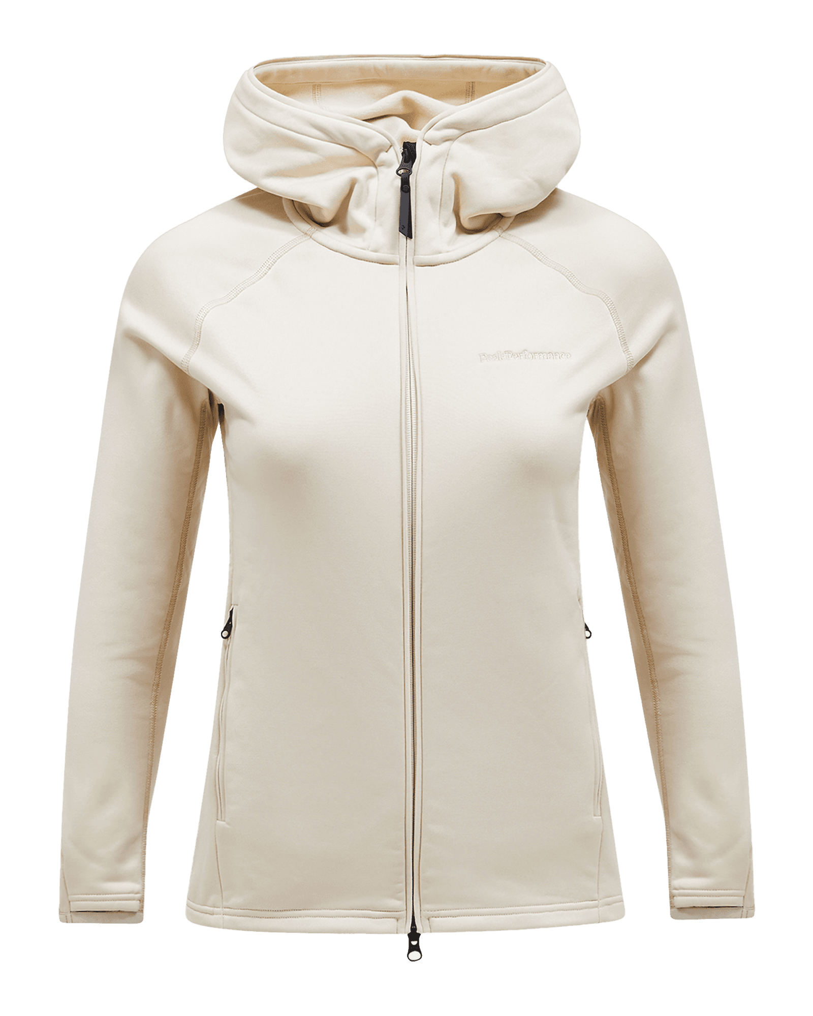 FLO Chill Light Zip Hood W Sand Fog