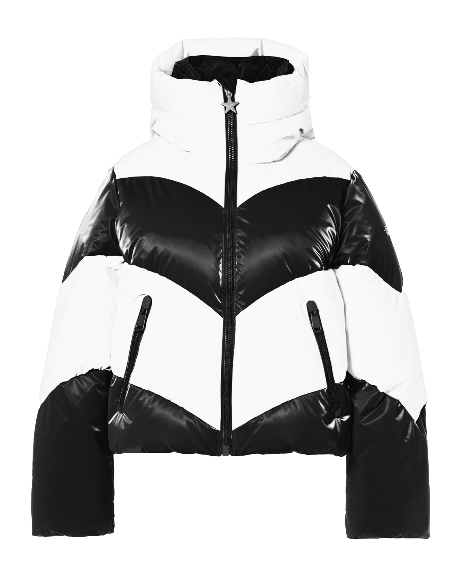 Courage Ski Jacket W Black/White