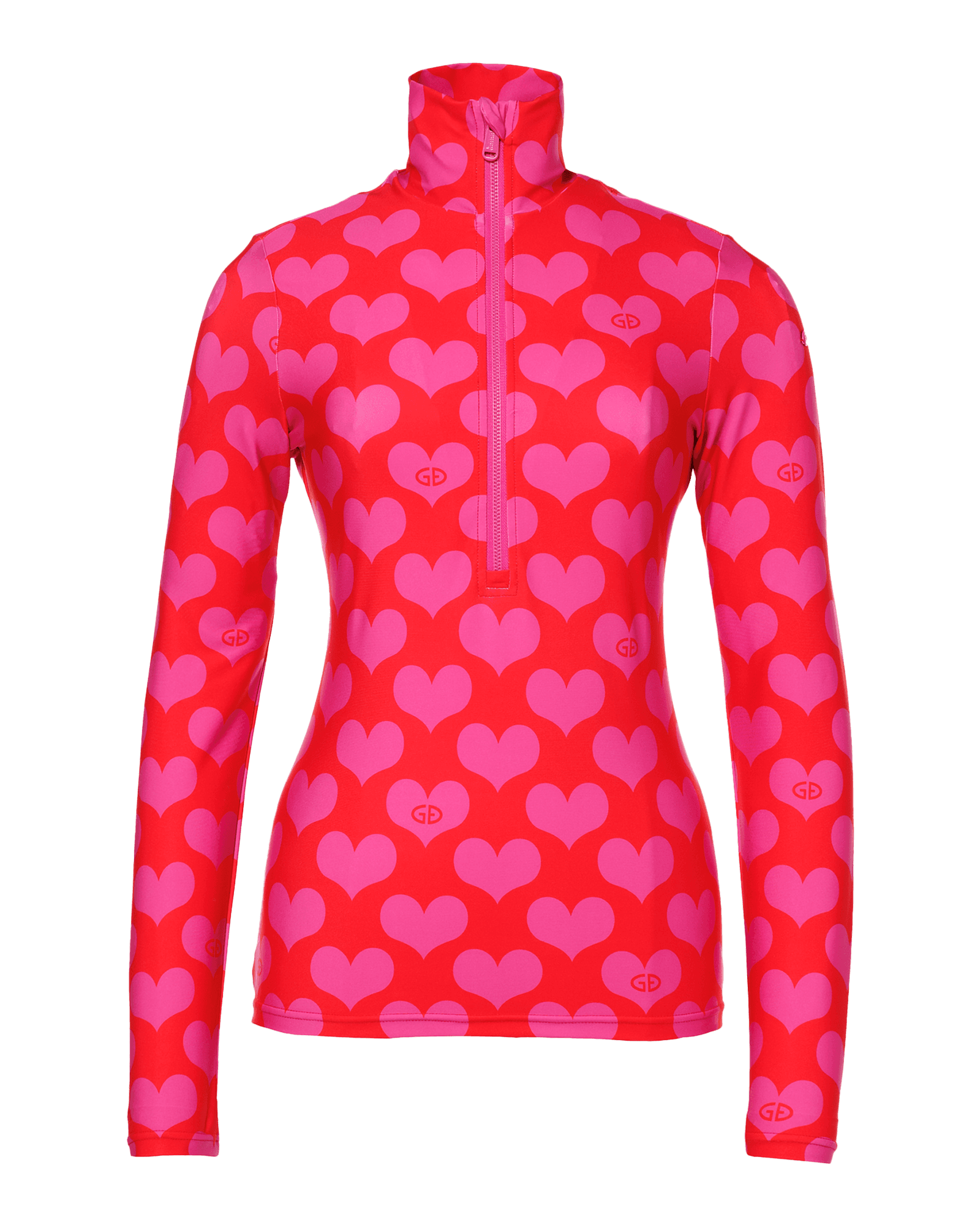 Chérie Ski Pully W Flame/Pink