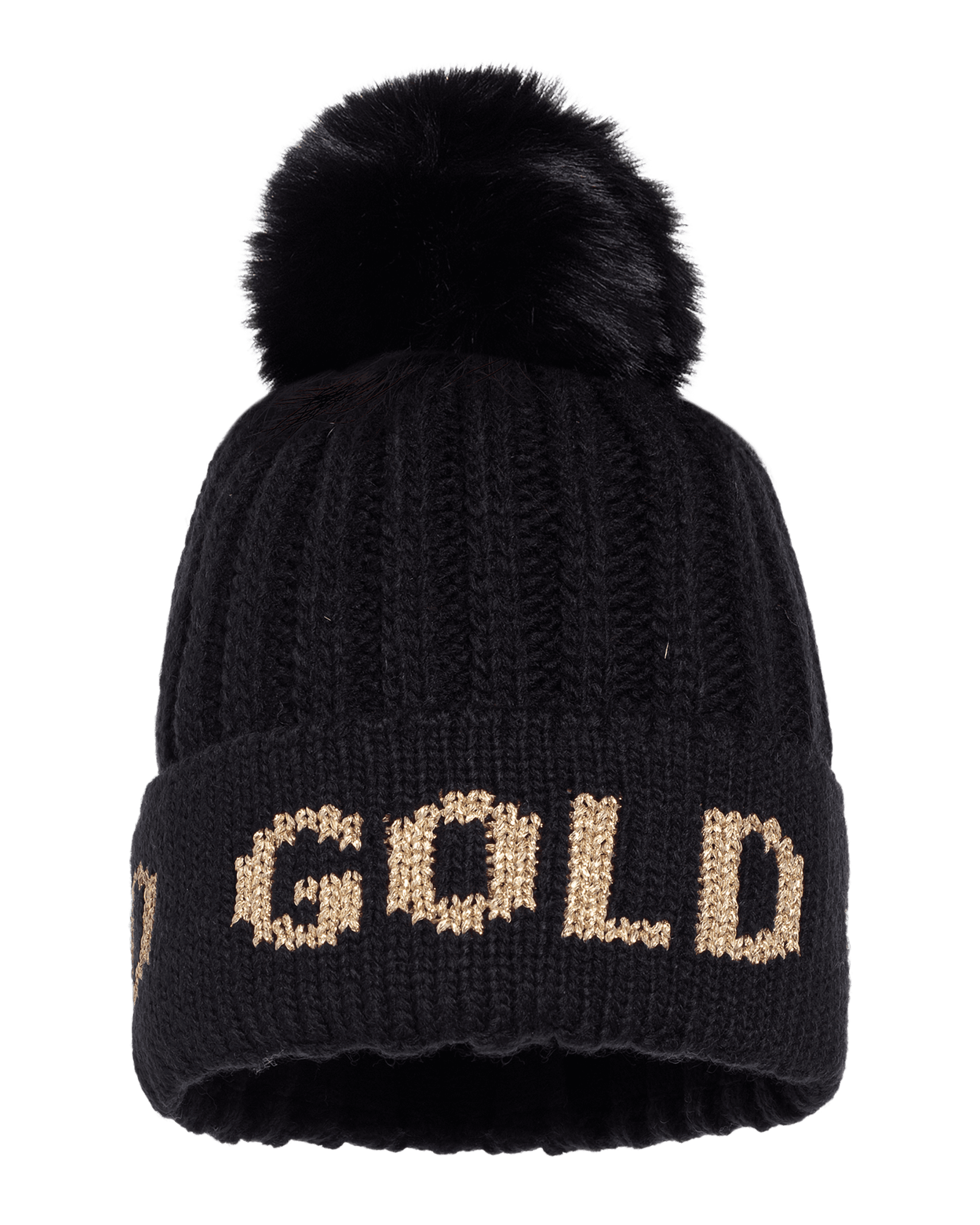 Hodd Beanie Black/Gold