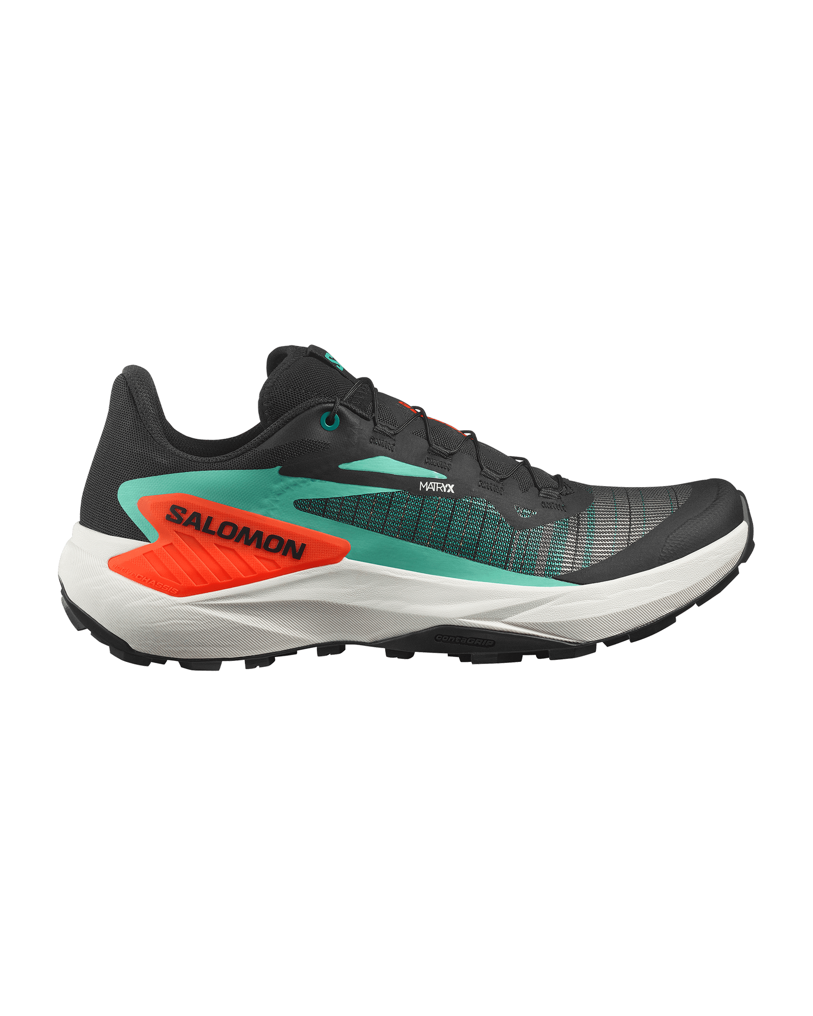Genesis M Black/Electric Green/Cherry Tomato