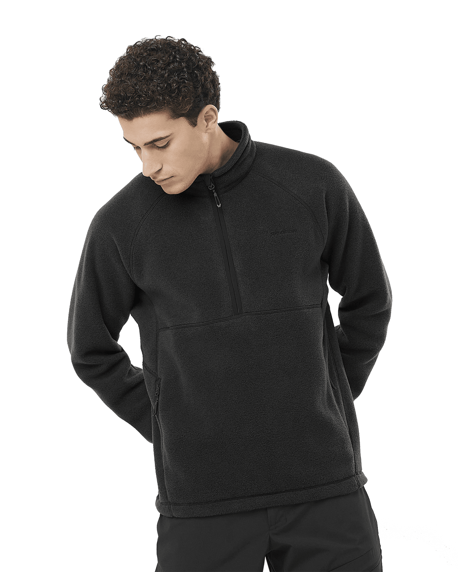 Chroma Fleece H/Z M Deep Black