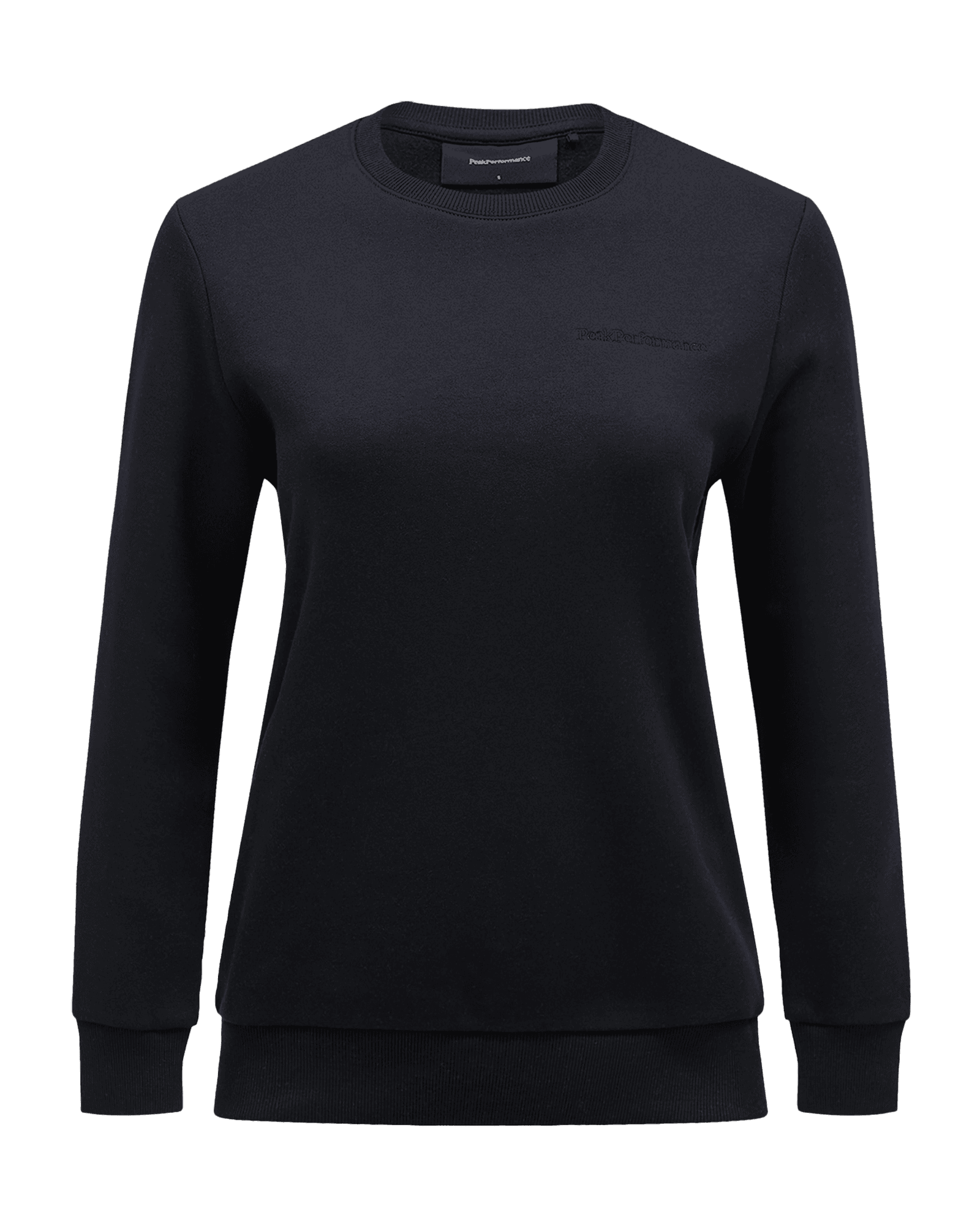 Original Small Logo Crew W Black