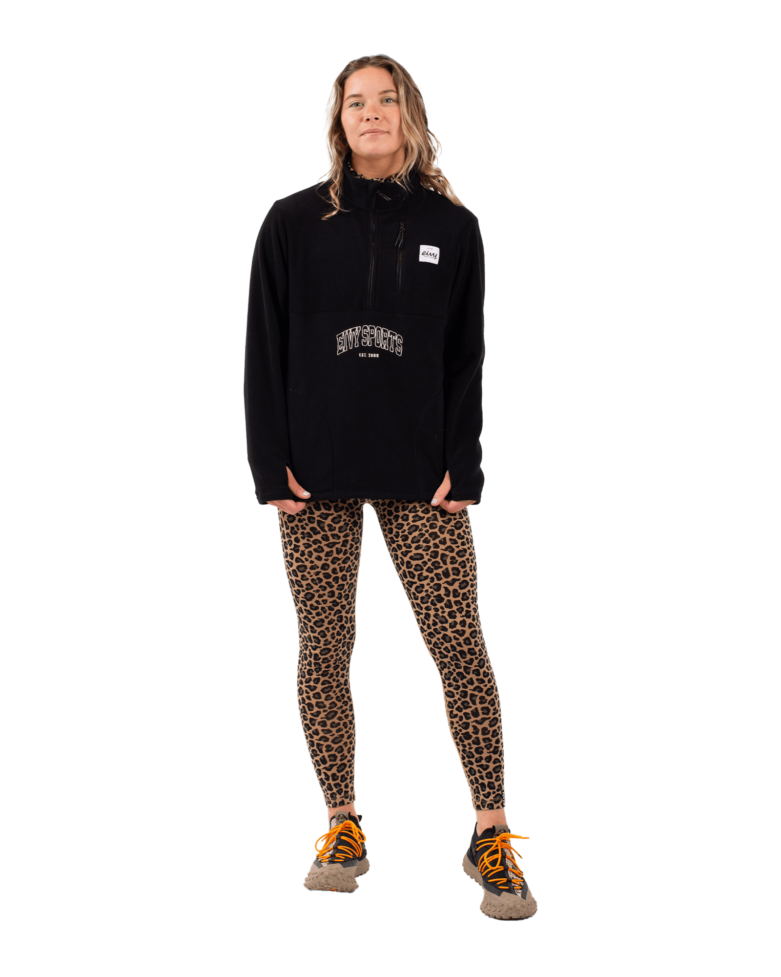 Techlight Halfzip Fleece W Black