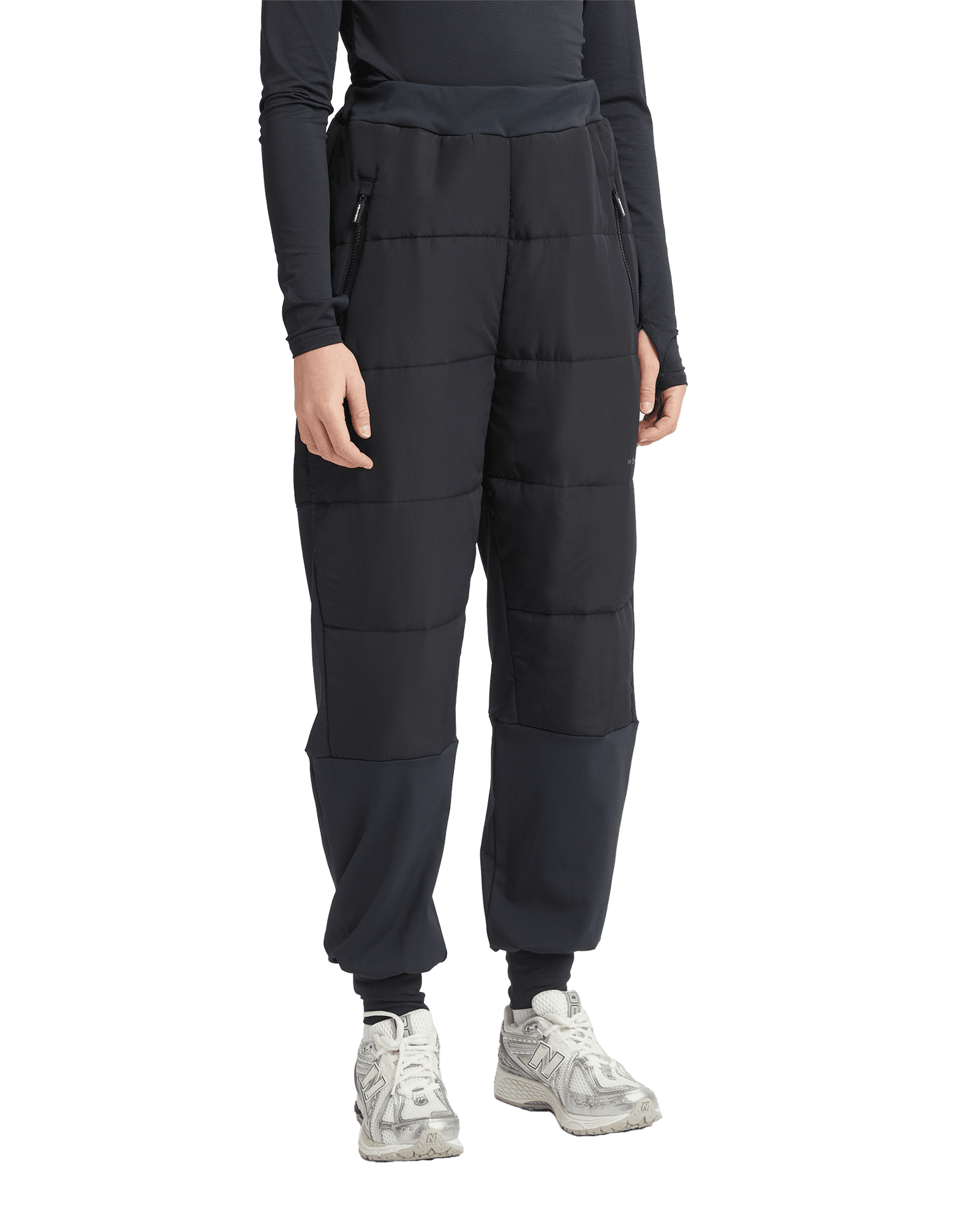Light Padded Pants W Black