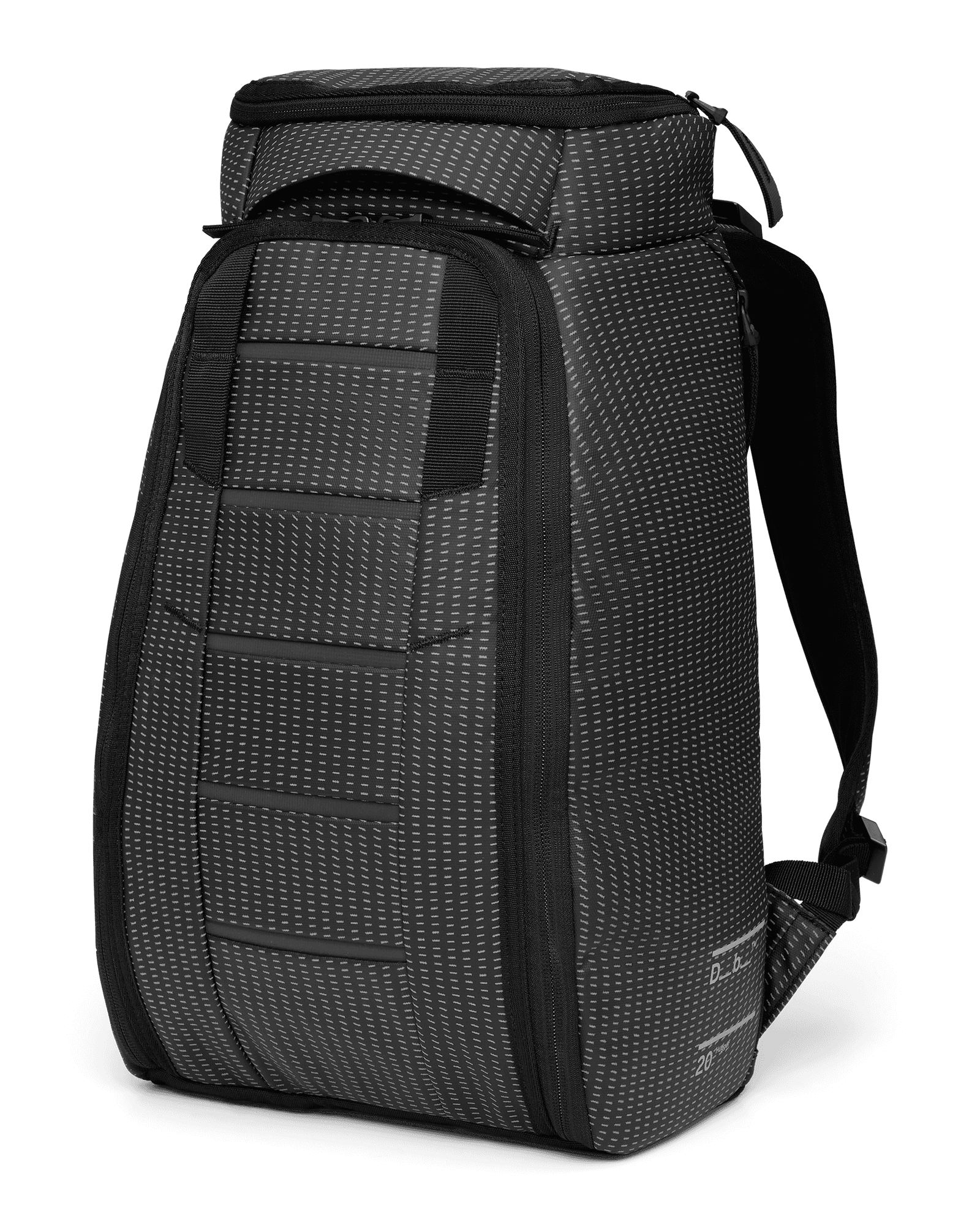 Hugger Backpack 20L Reflective Black
