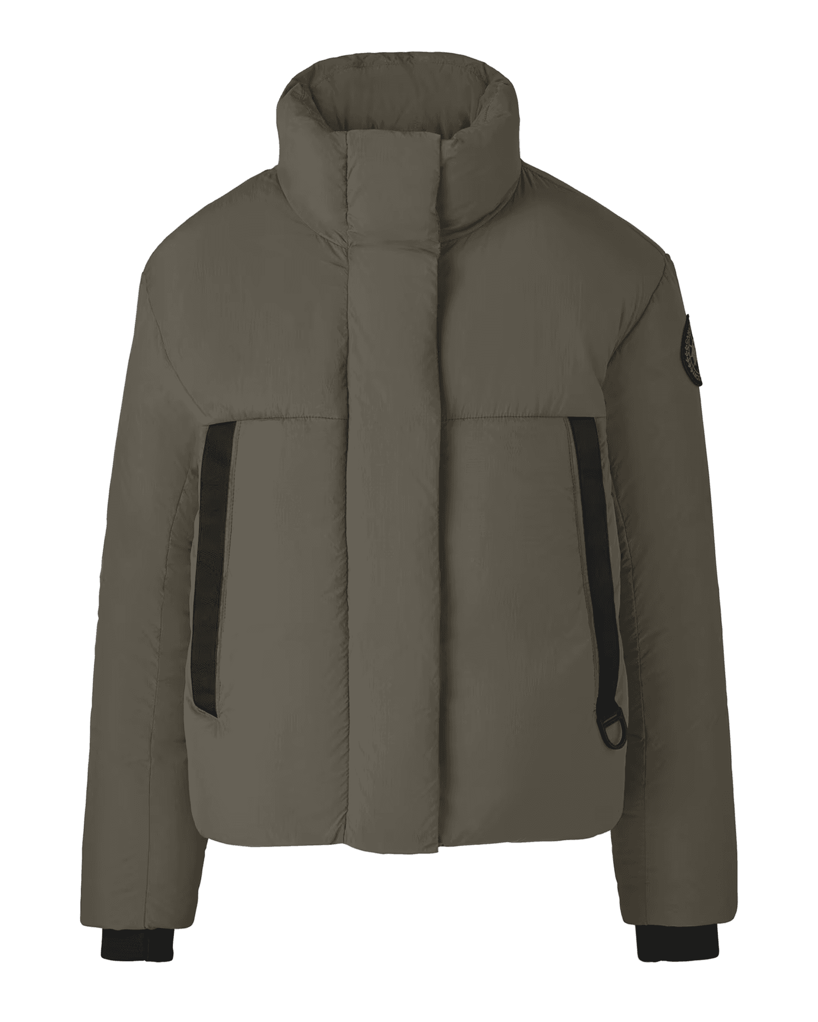 Junction Cropped Puffer W Smokey Sage