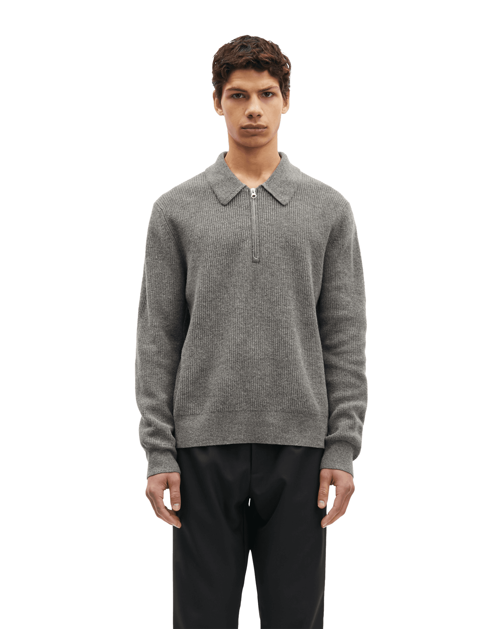 Saisaks HZ Polo 15010 M Dark Grey Mel.
