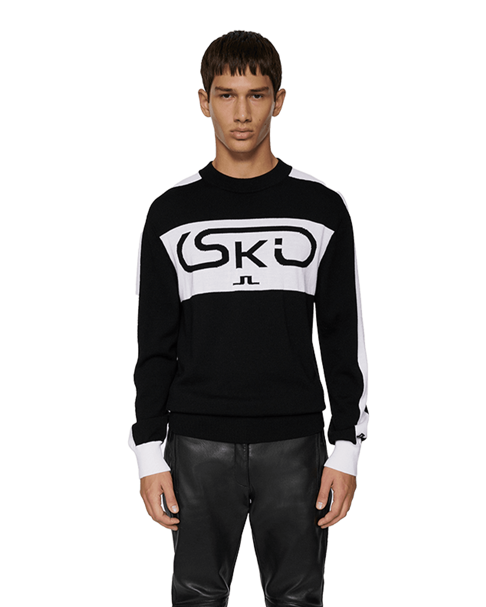 Kirby Knitted Sweater M Black