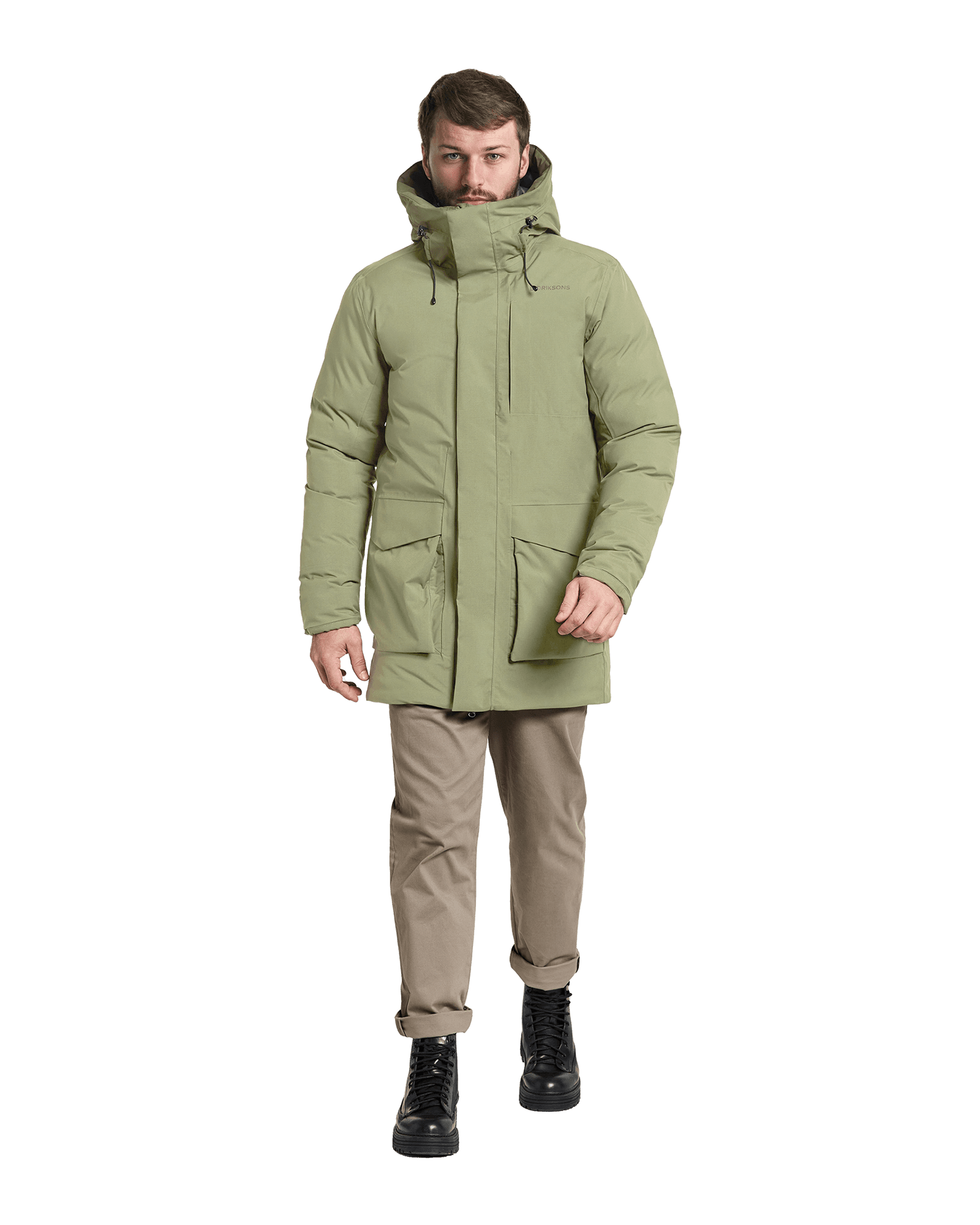 Akilles Parka M Wild Forest Green