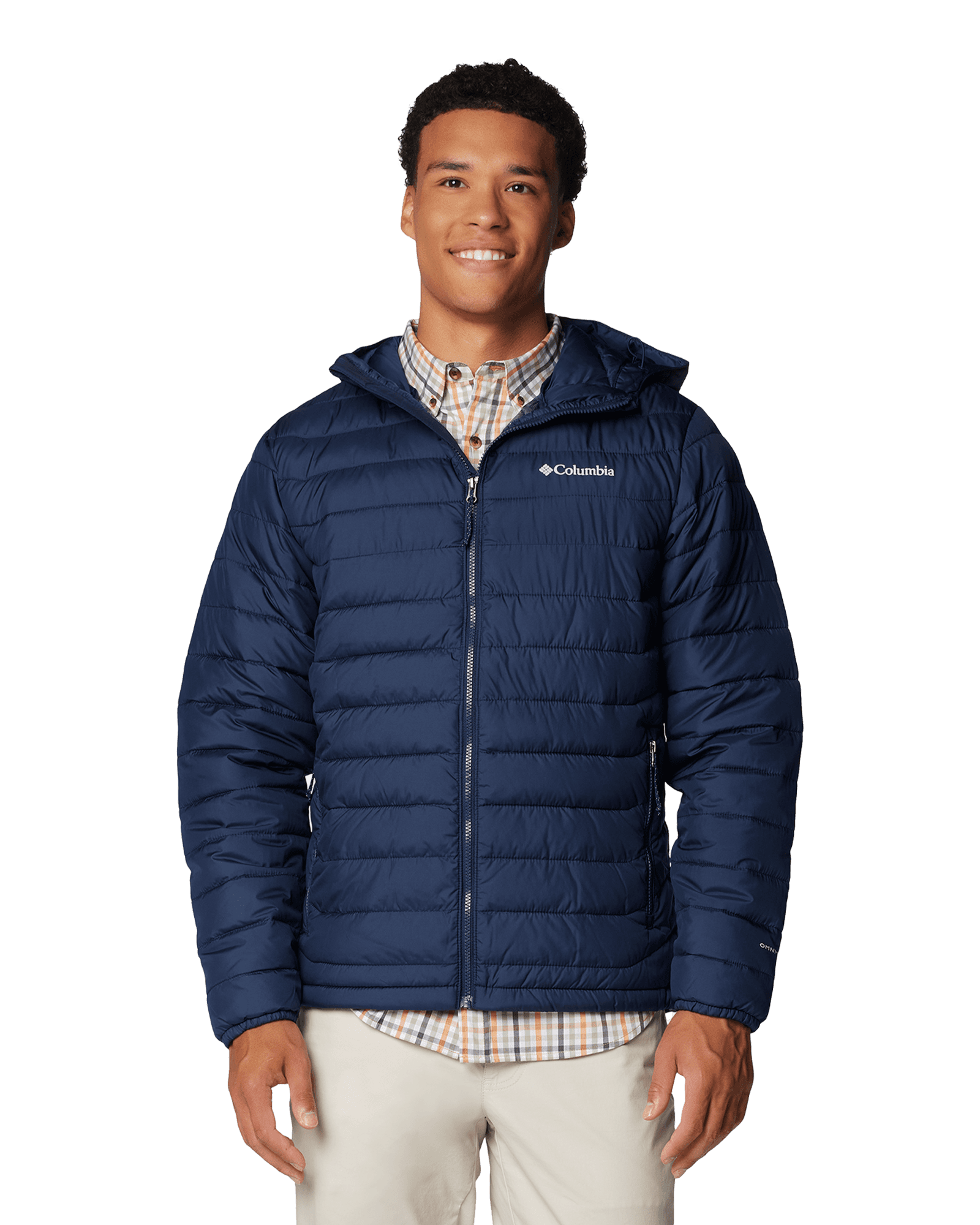 Powder Lite™ II Hooded Jacket M Collegiate Navy