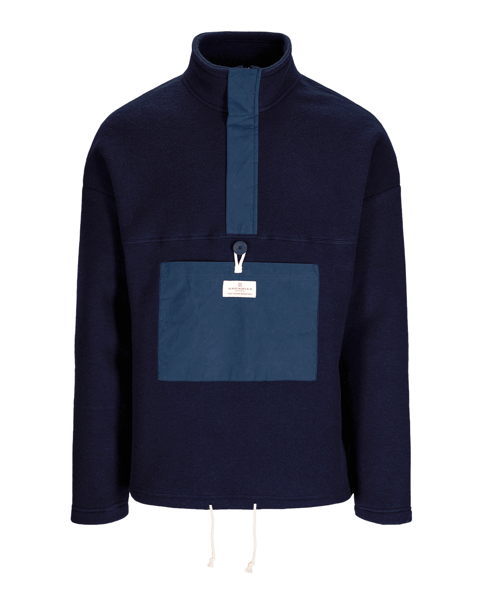 V-Bond Waxed Fleece M Navy/Navy