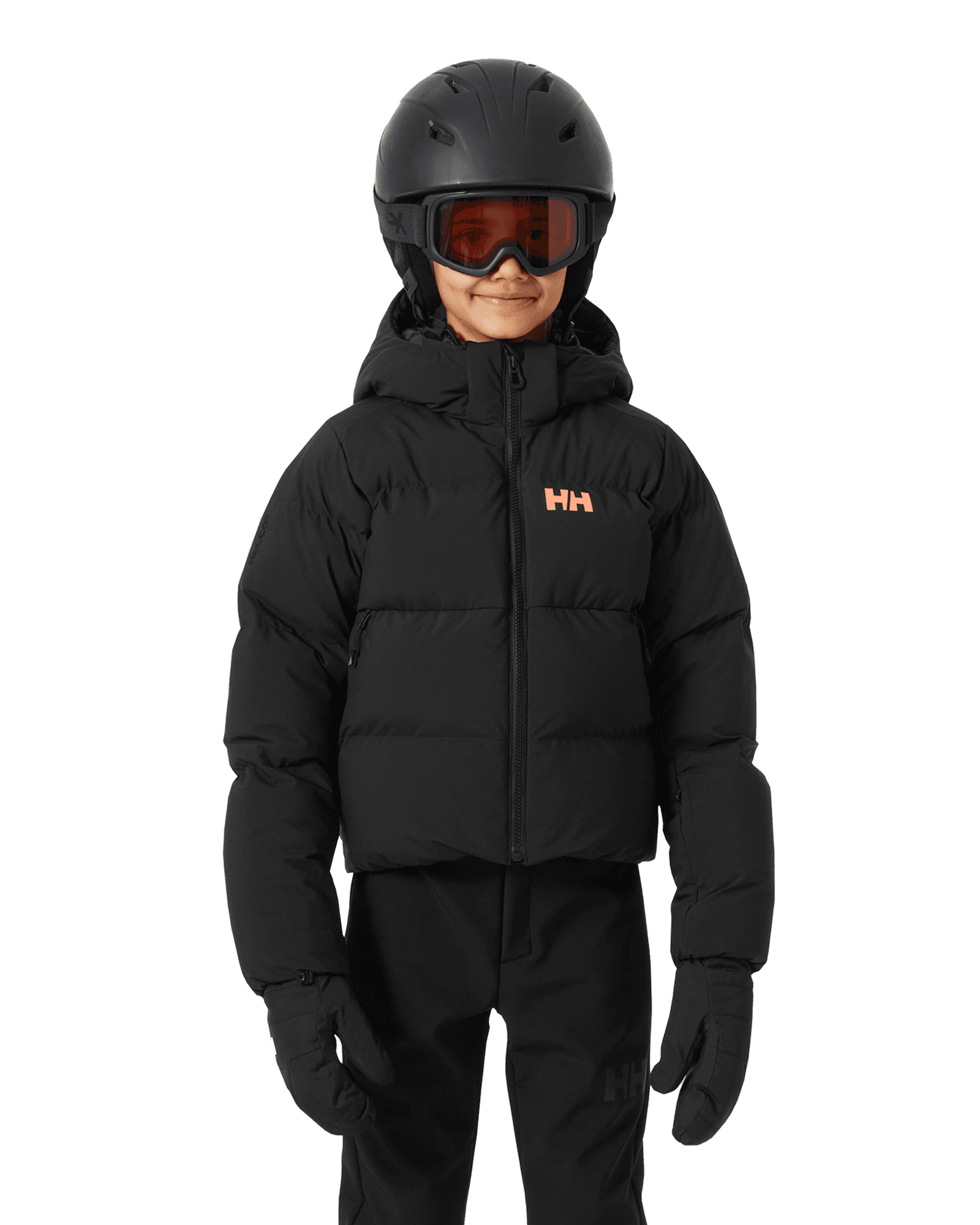 Nora Short Puffy Jacket JR Black