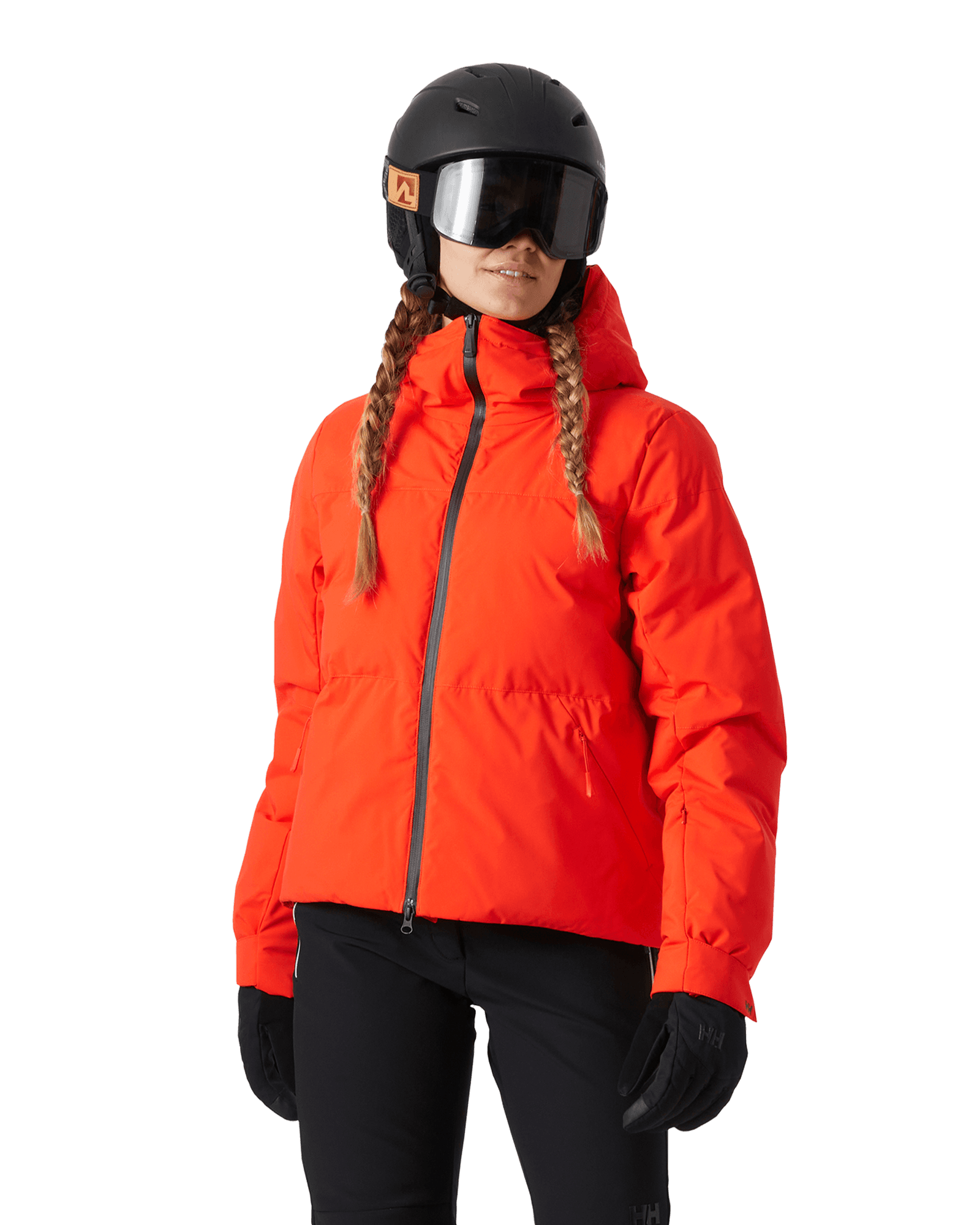 Nora Short Puffy Jacket W Cherry Tomato