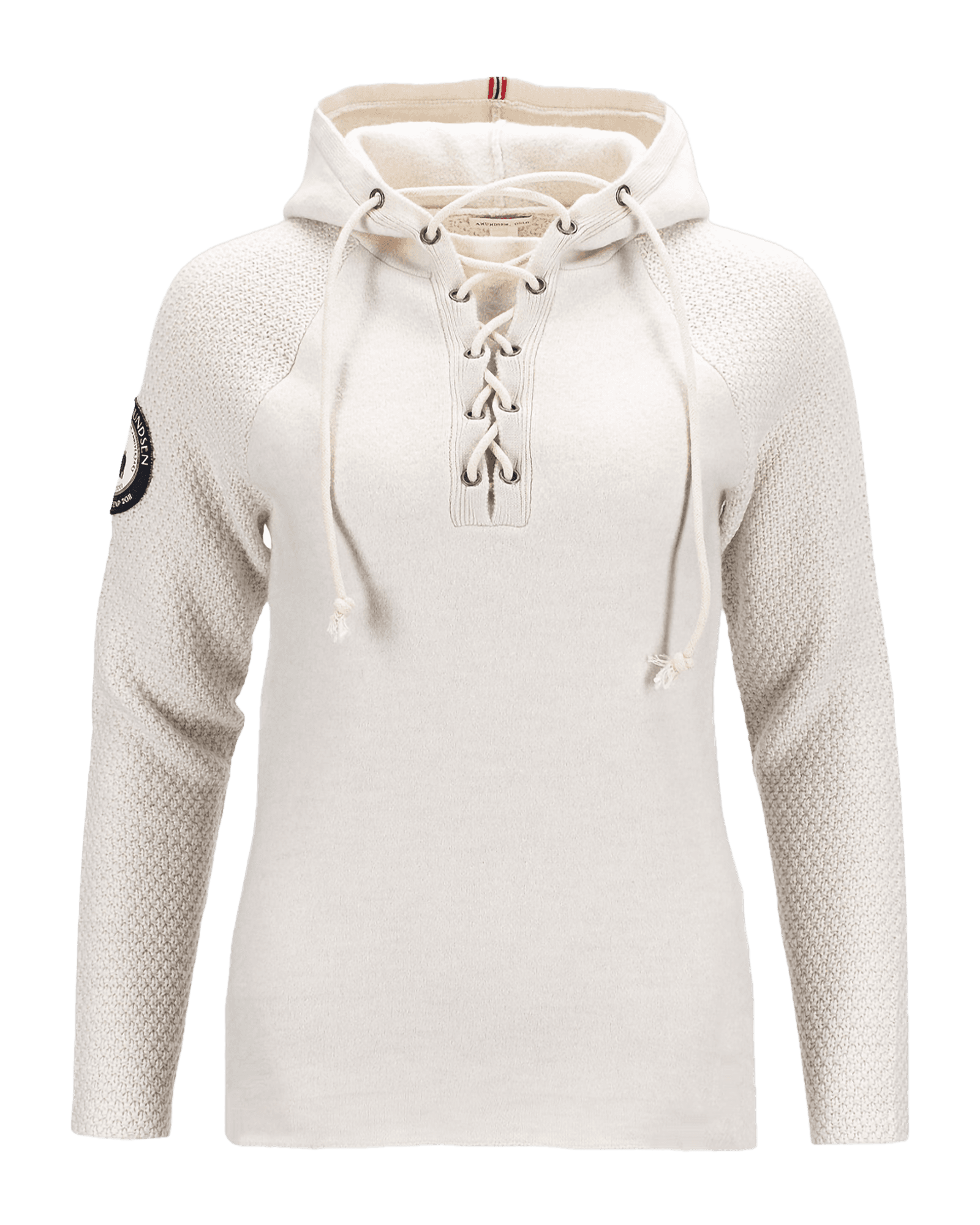 Boiled Hoodie Laced W Oatmeal
