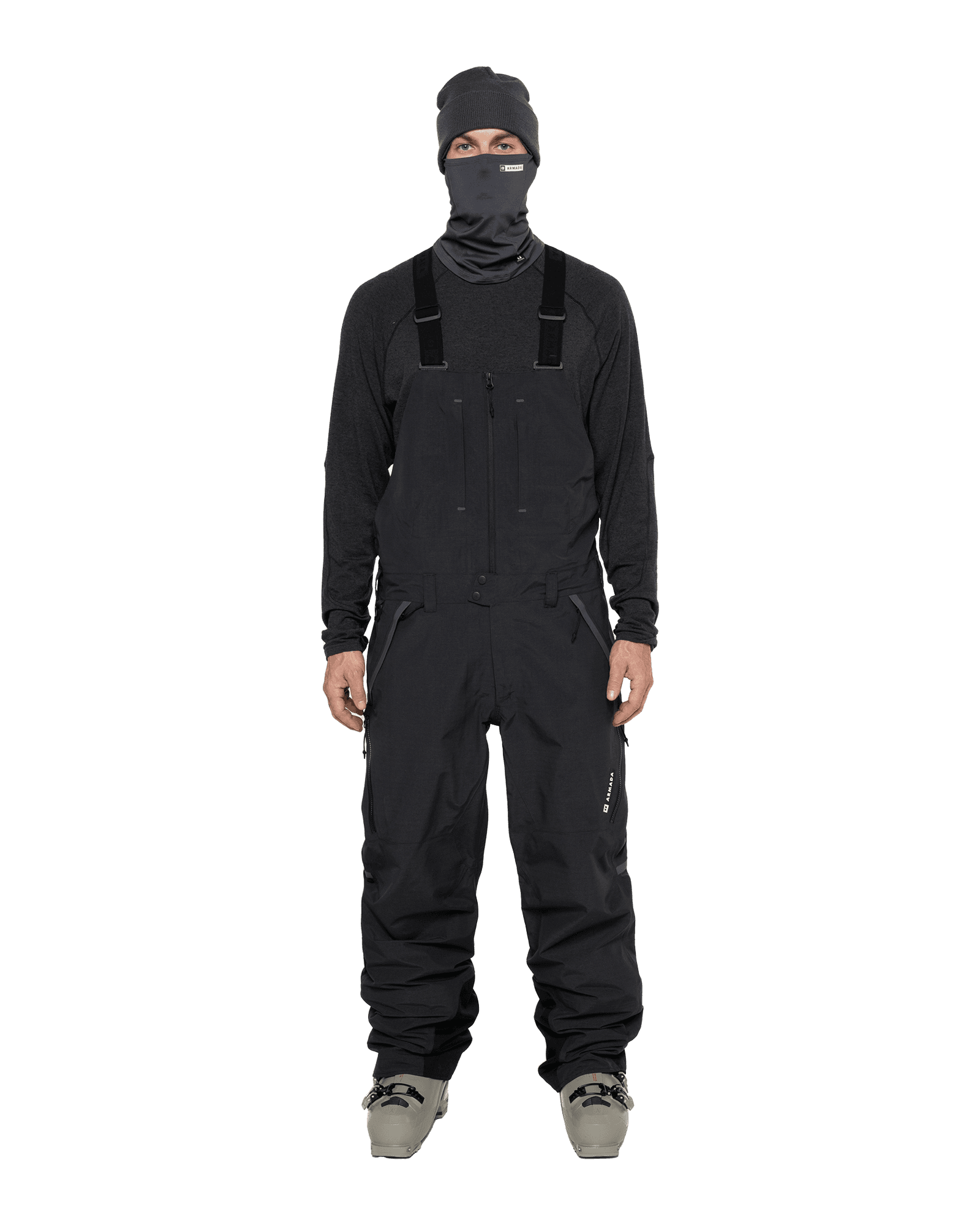Emmons 3L Bib Pant M Black