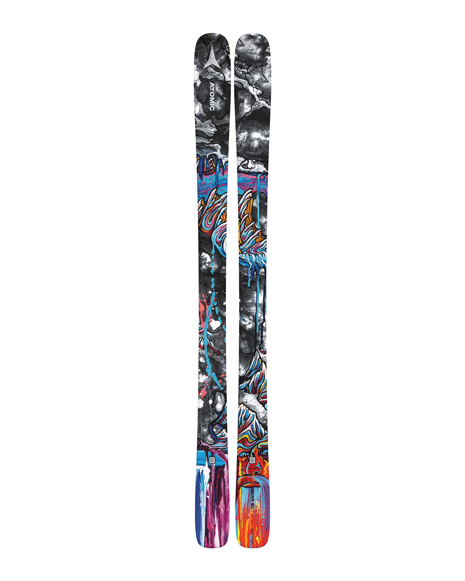 N Bent 85 24/25 Black/Multicolor