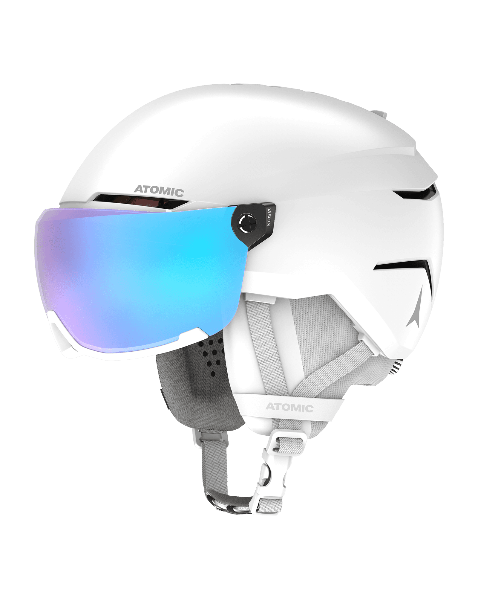 Savor Visor Stereo White Heather