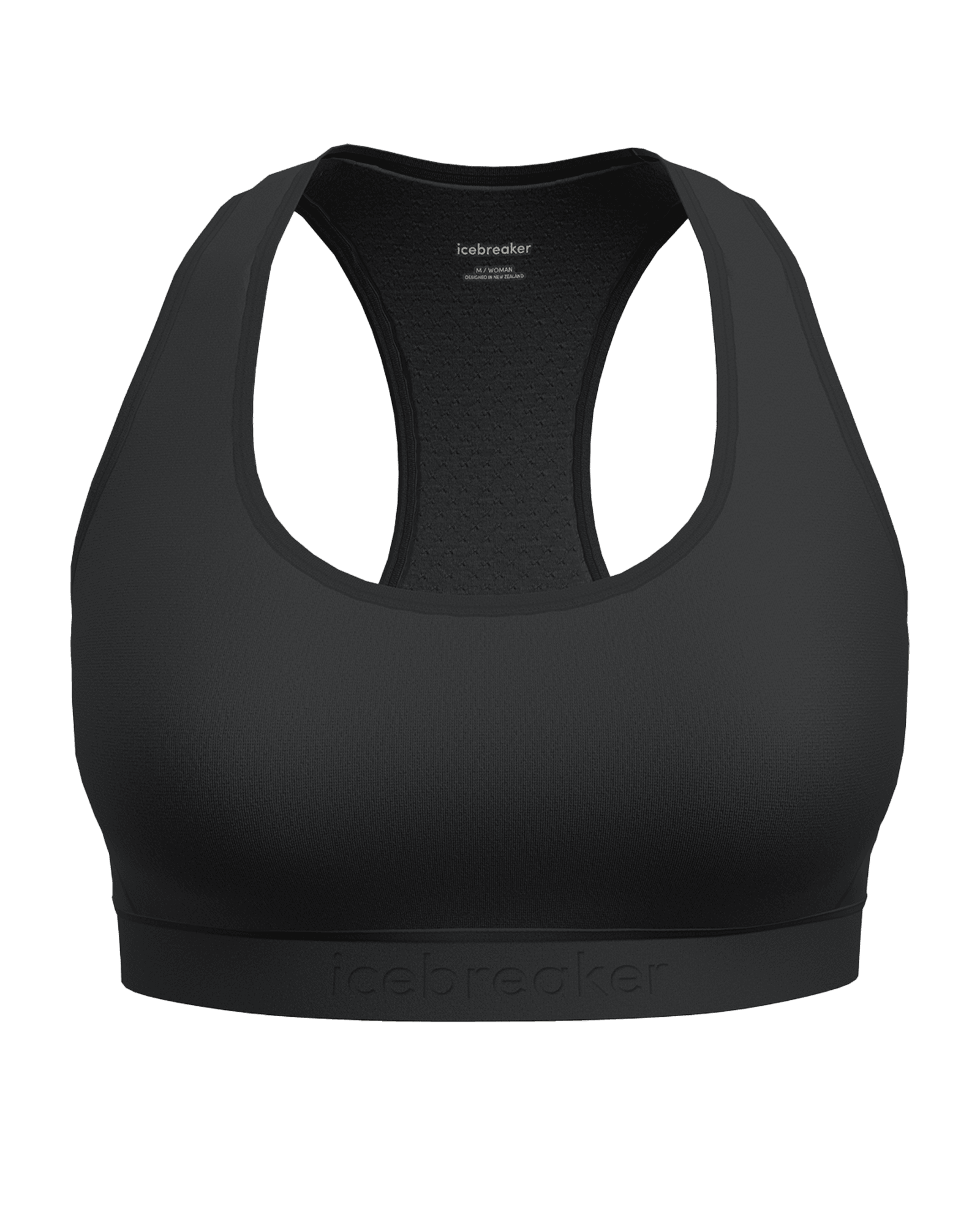ZoneKnit Racerback Bra W Black