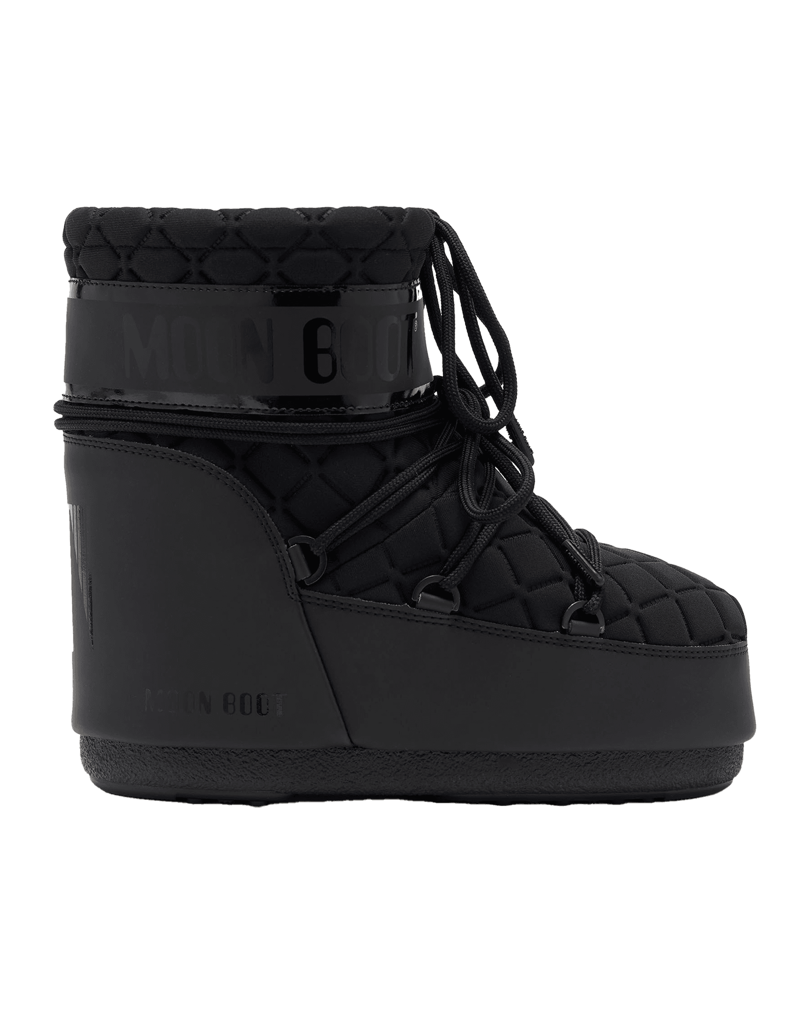 Icon Low Quilt Black