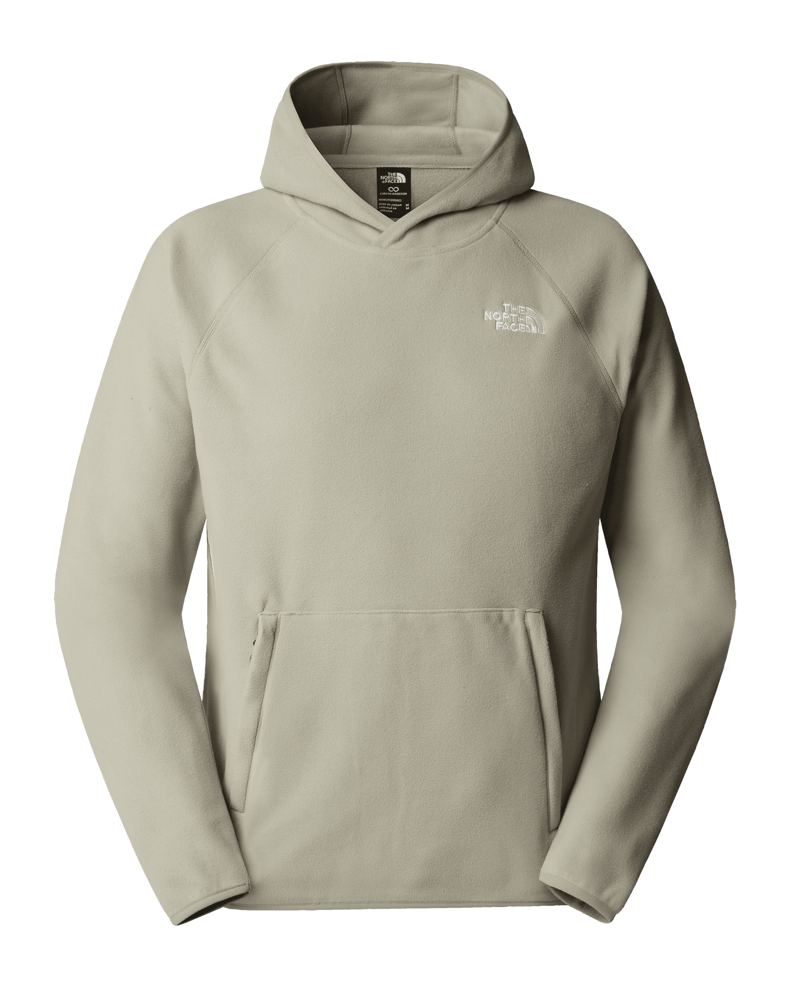 100 Glacier Hoodie M Clay Grey