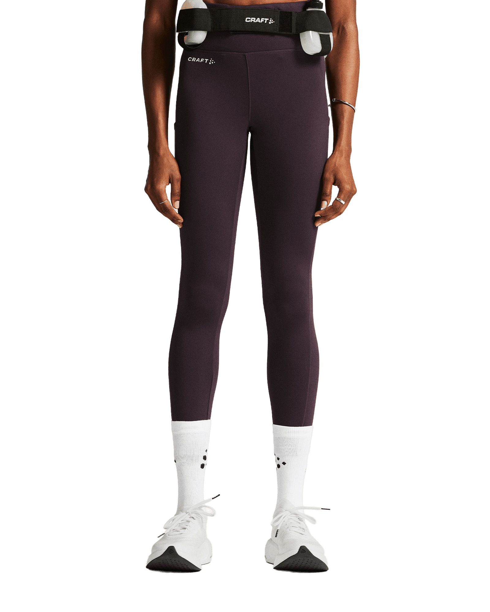 ADV Essence High Waist Warm Tights W DK Plum