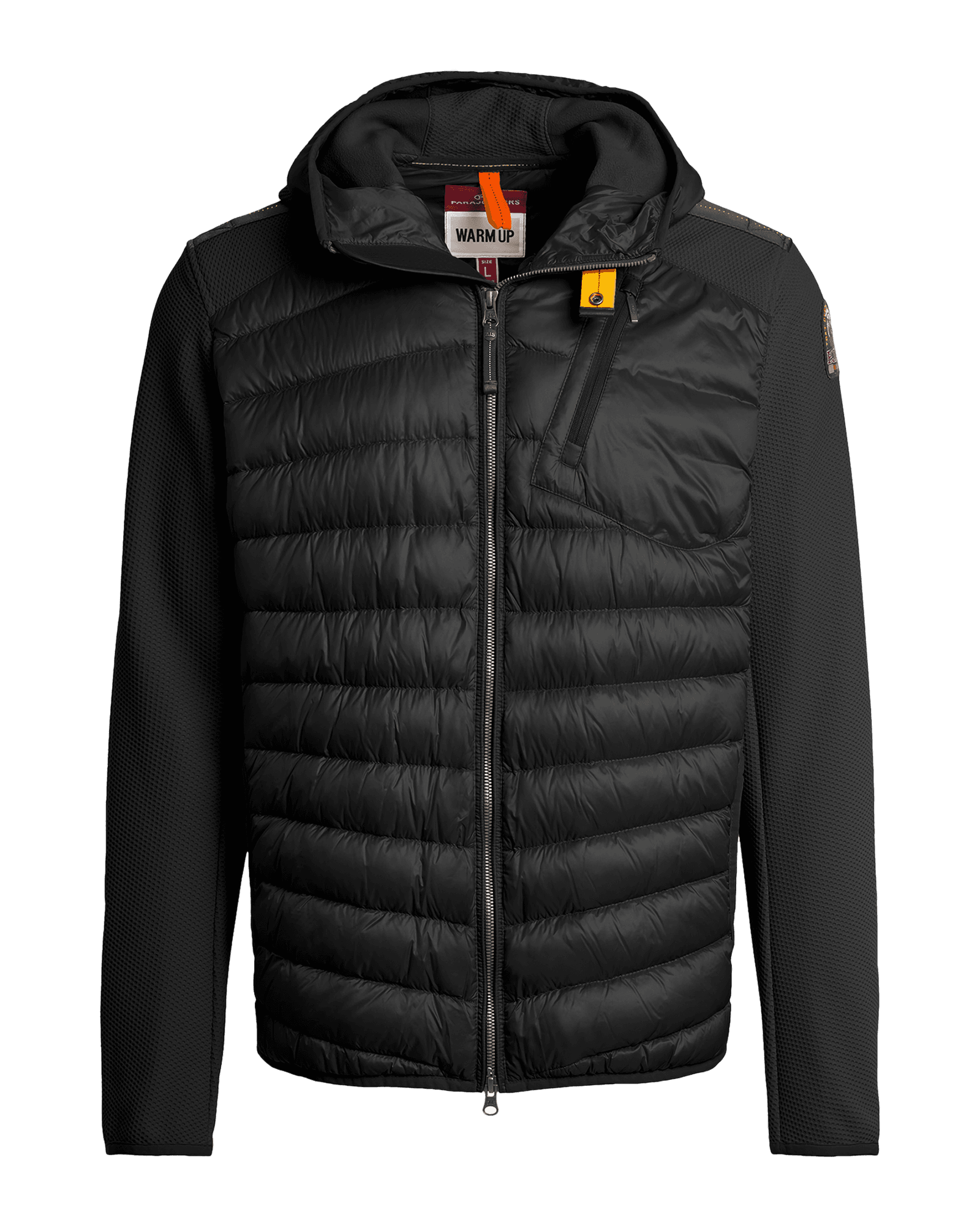Nolan Fleece Hooded Jacket M Black