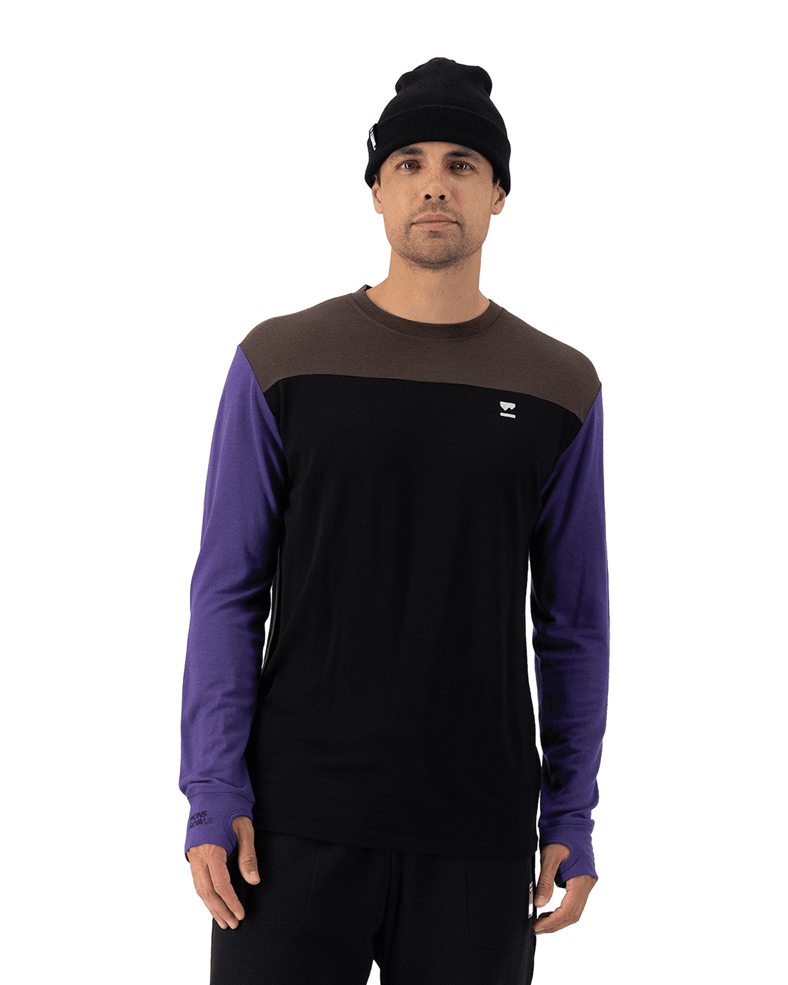 Yotei L/S M Violet/Cedar/Black