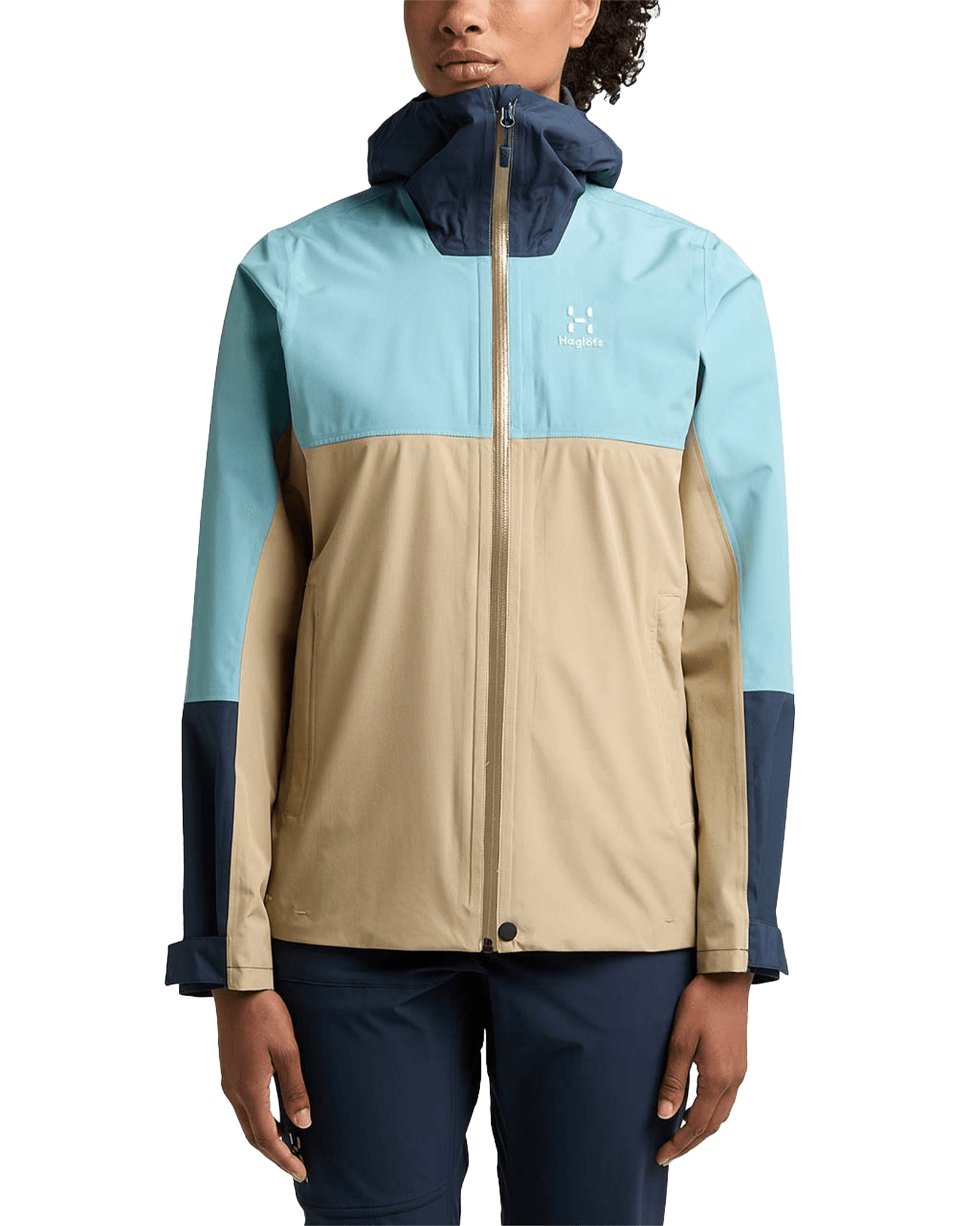 Finch Proof Jacket W Sand/Frost blue