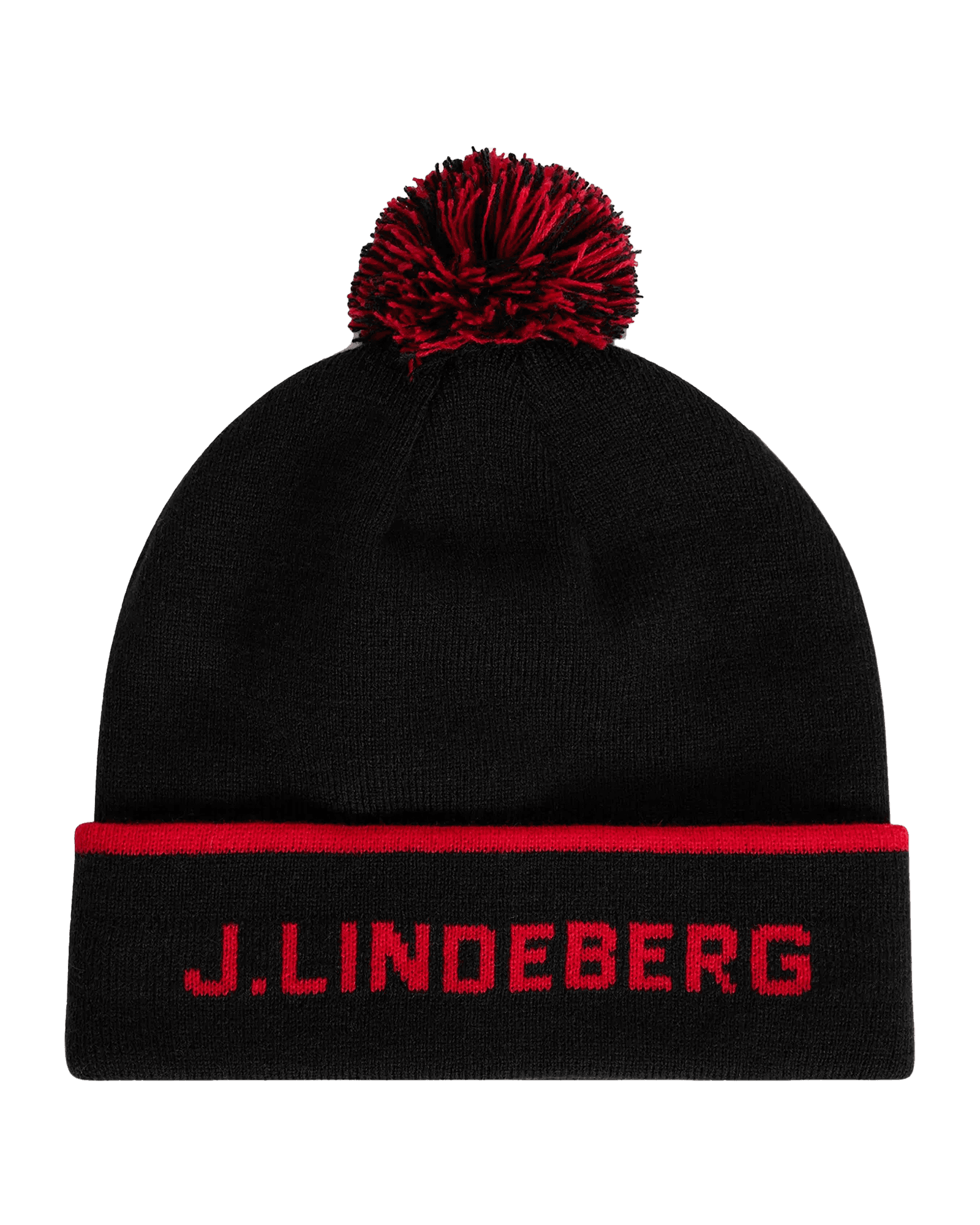 Stripe Beanie Black