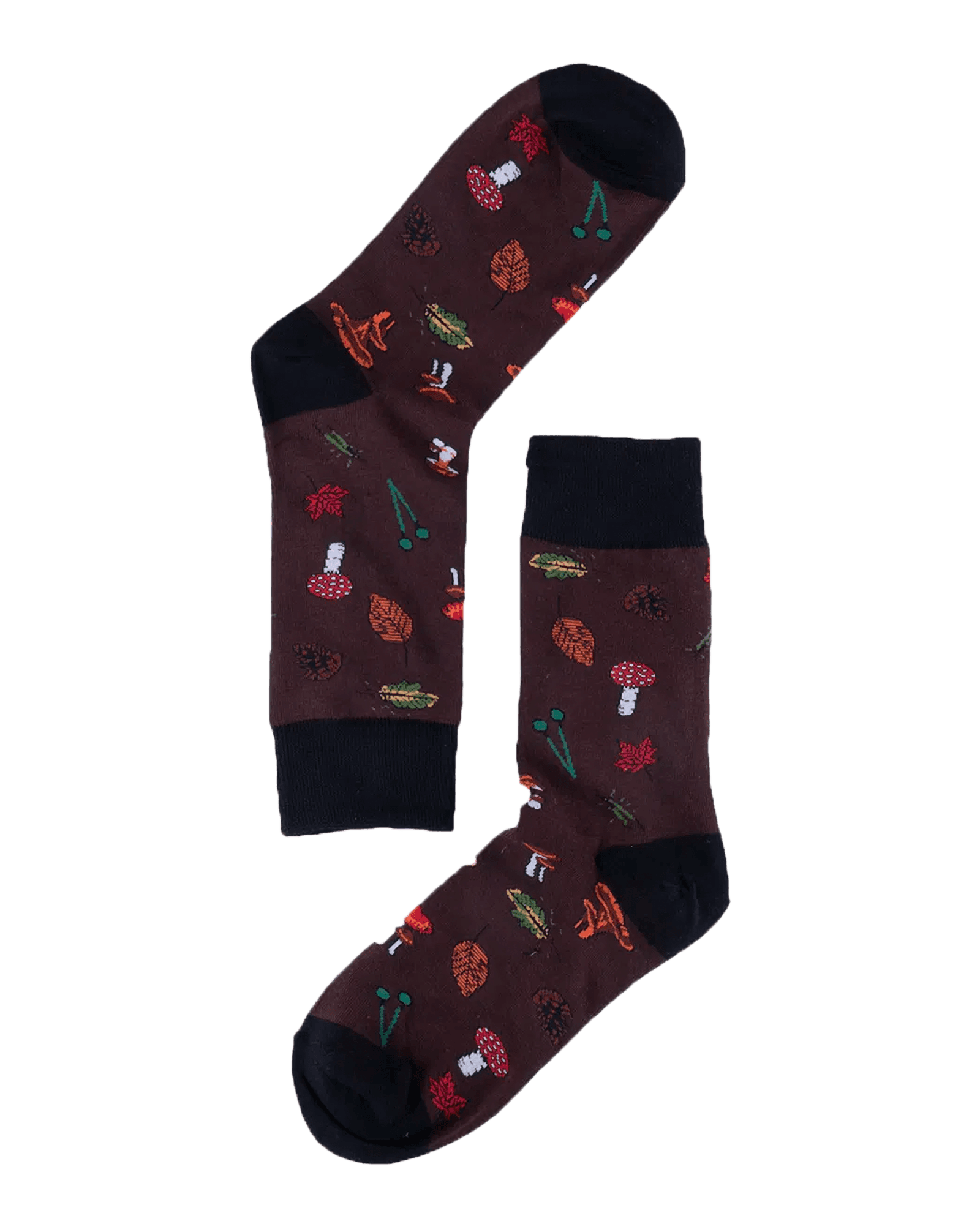 Shroom Sock Brown