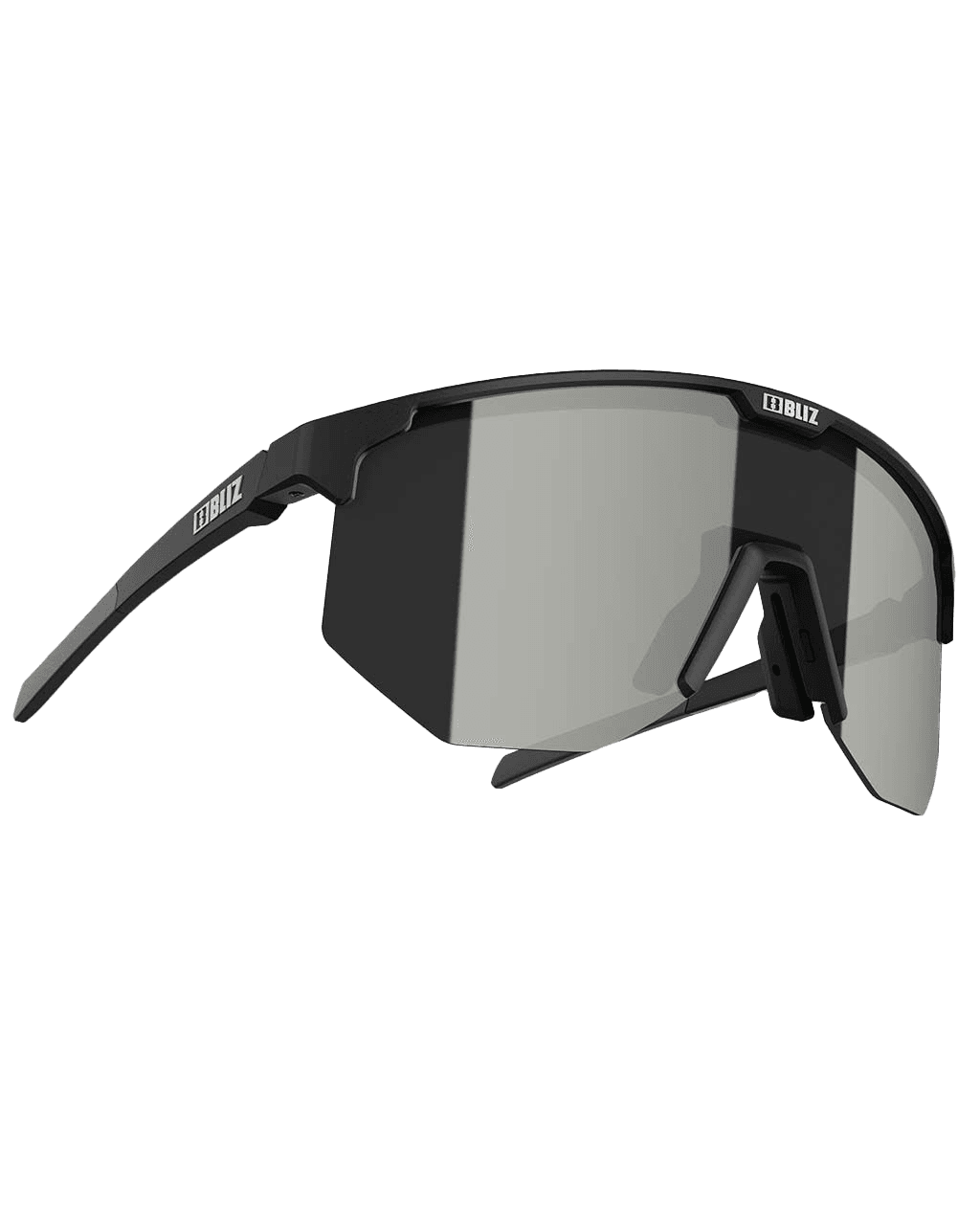 Hero Matt Black Smoke/Silver Mirror