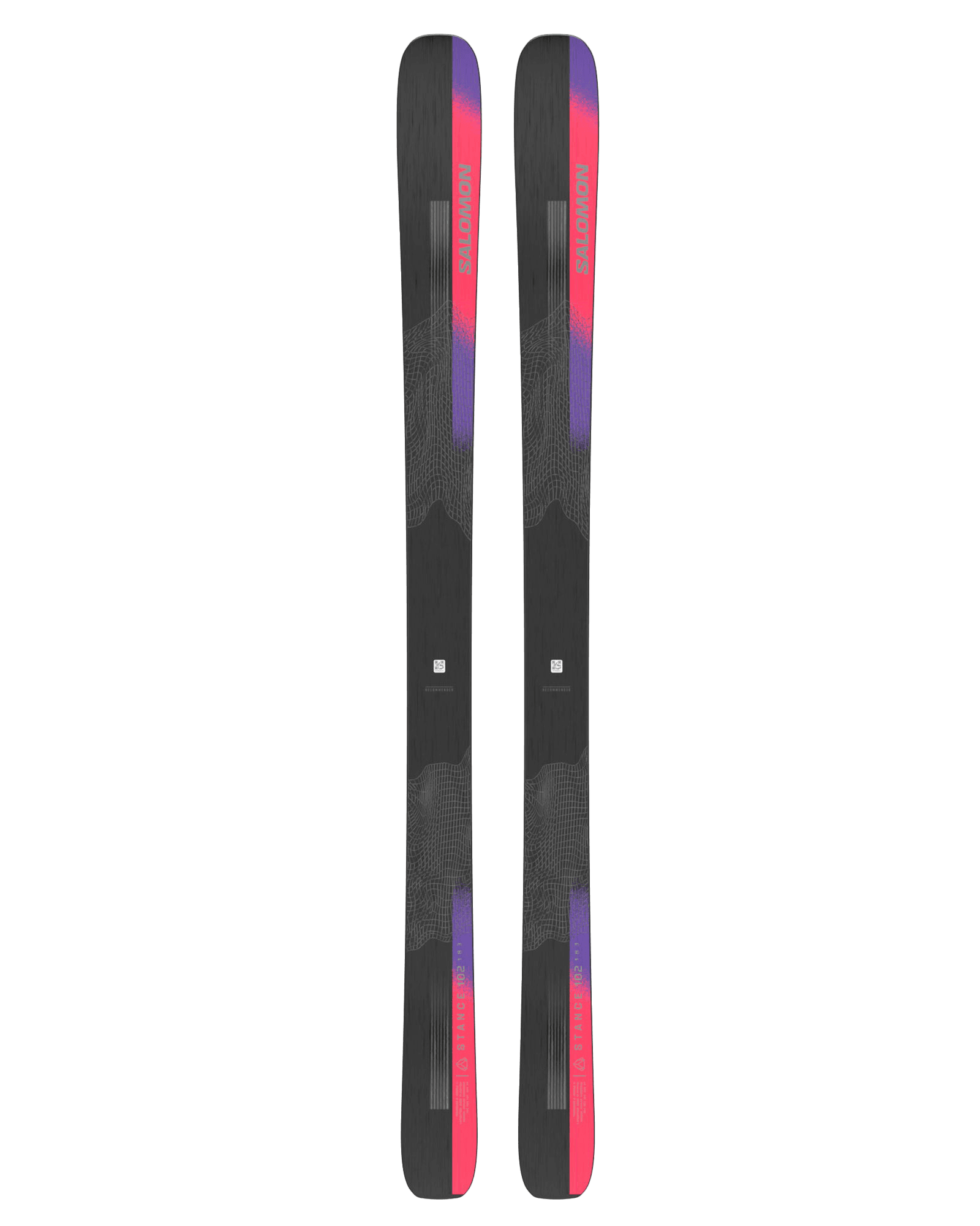 Stance 102 23/24 Black/Fiery Coral/Royal Lilac
