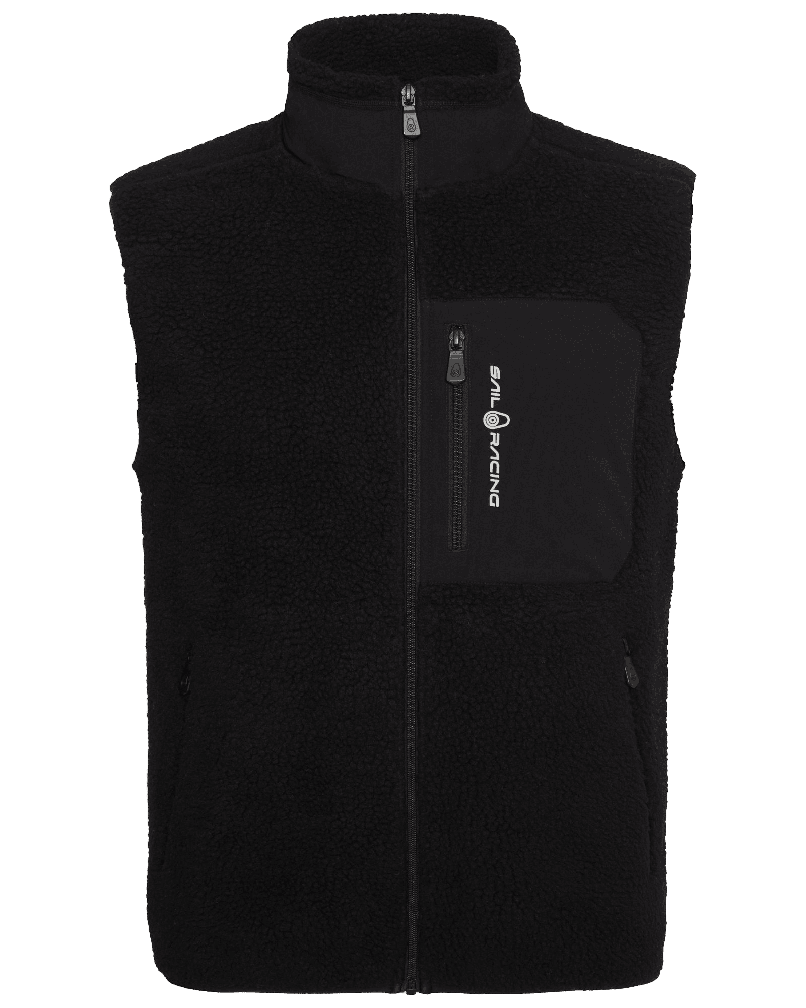 Bowman Pile Zip Vest M Carbon