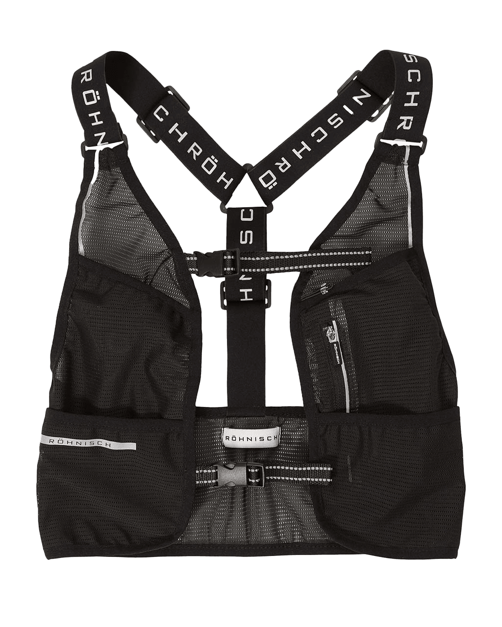 Glow Running Vest Black
