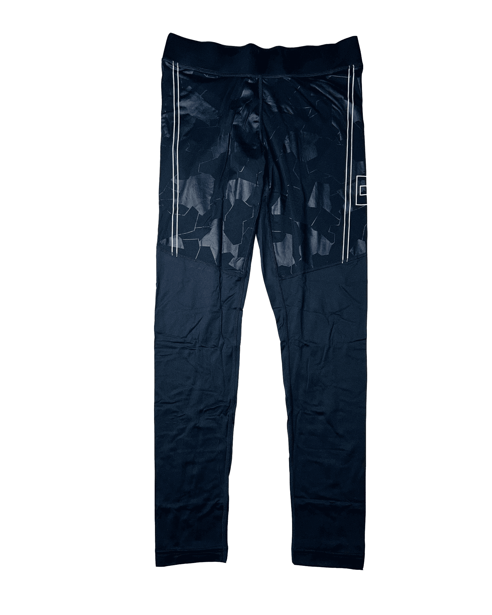 Steven Base Layer Pant M navy debossed camo