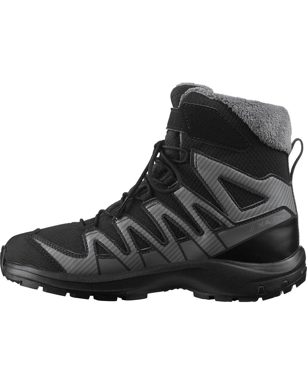XA Pro V8 Winter Cswp JR Black/Phantom/Quiet Shade
