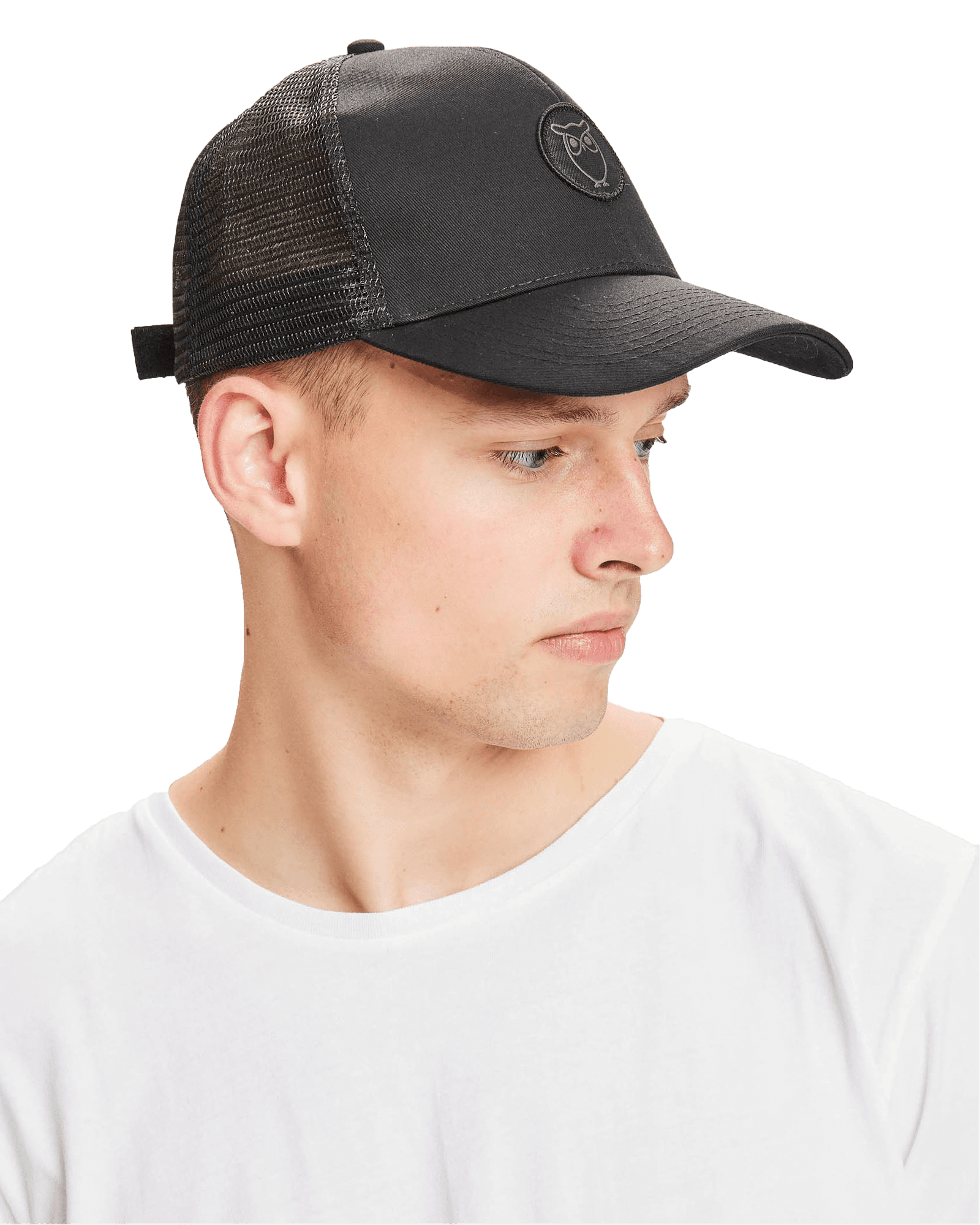 Pacific Twill Trucker Cap Black Jet