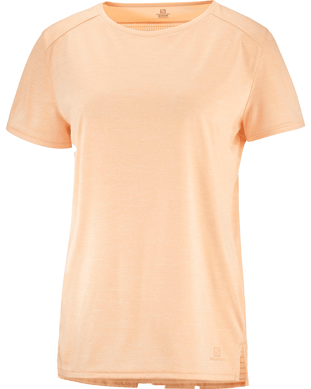 Outline Summer Tee W Apricot Ice