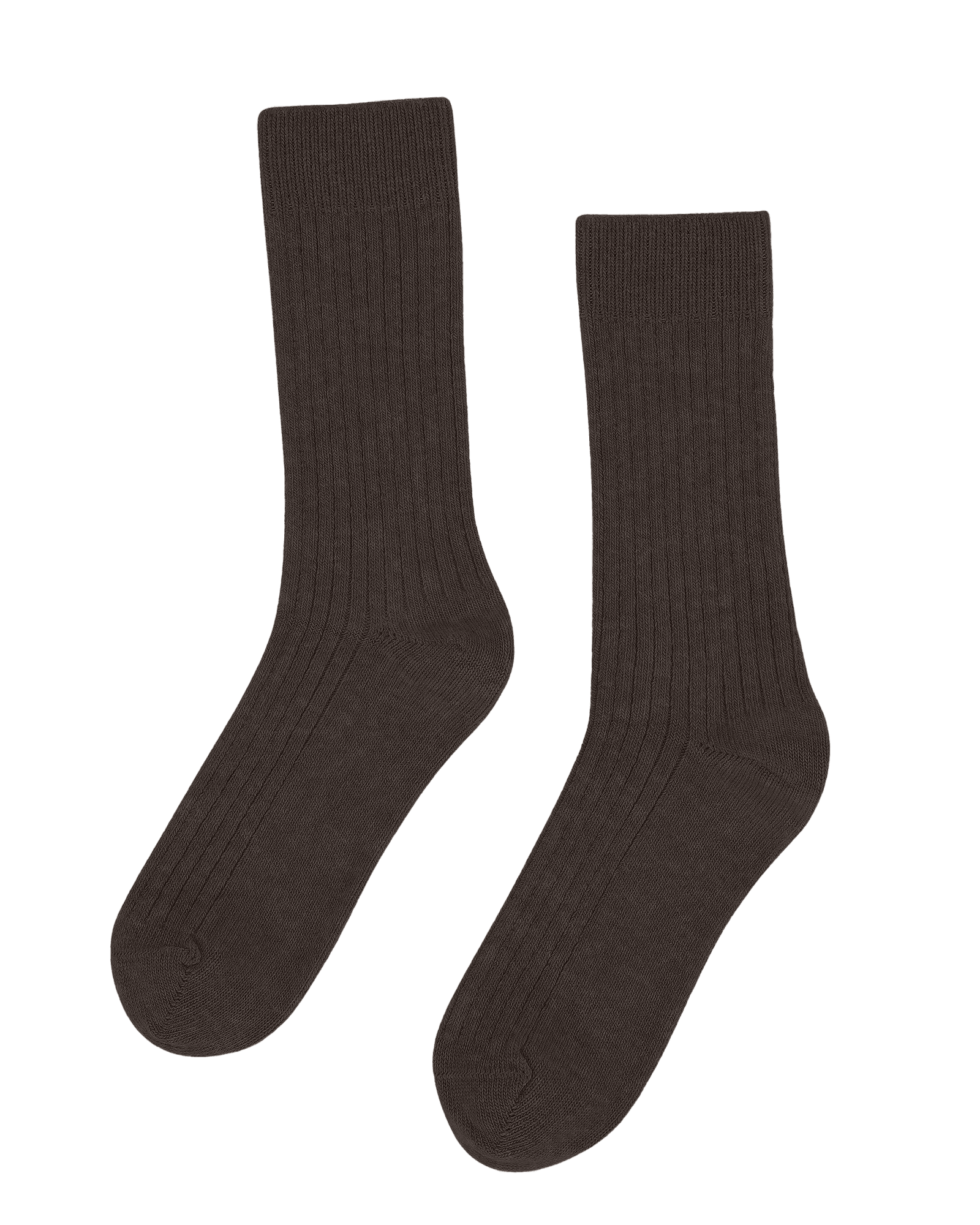 Merino Wool Blend Sock Coffee Brown