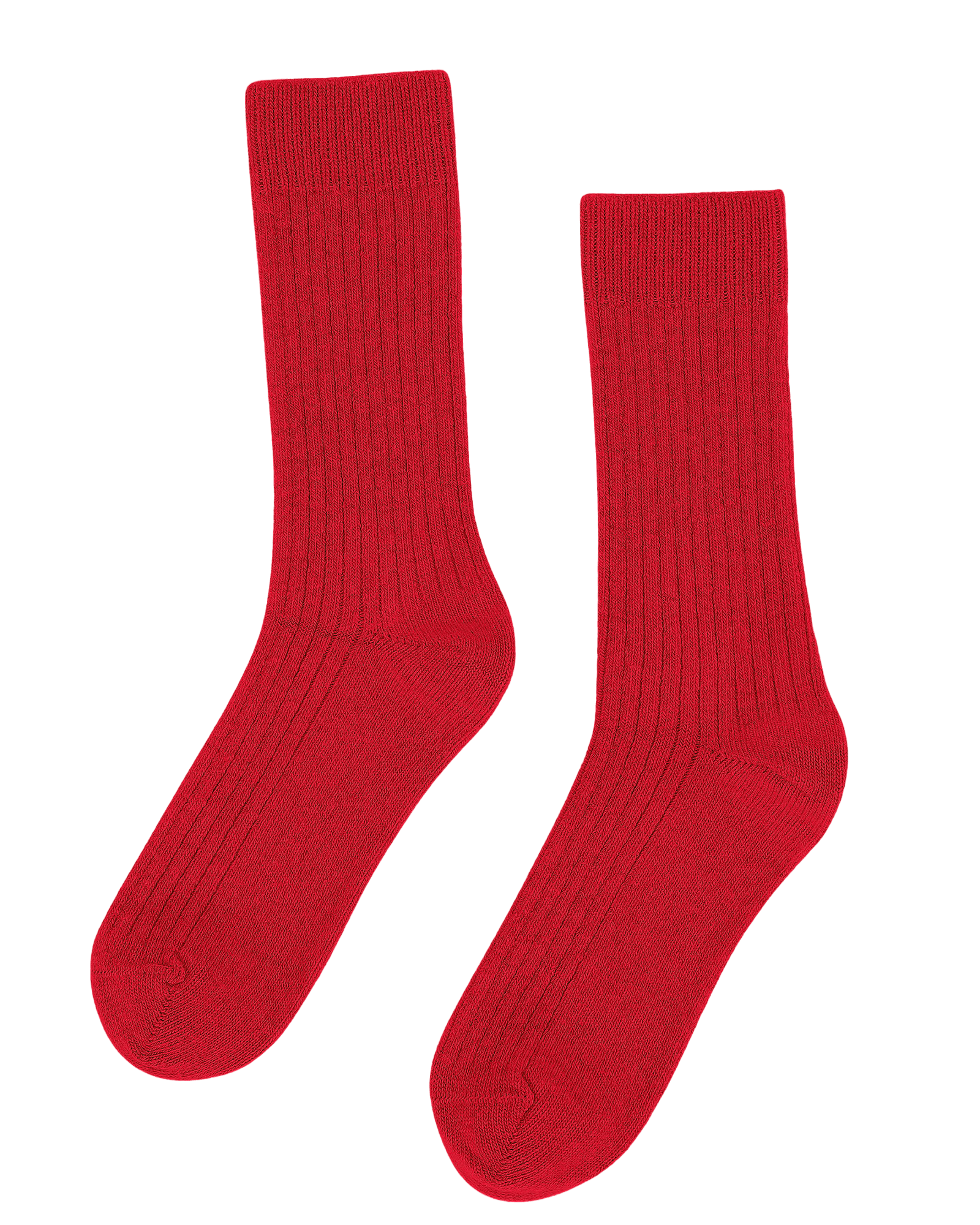 Merino Wool Blend Sock Scarlet Red