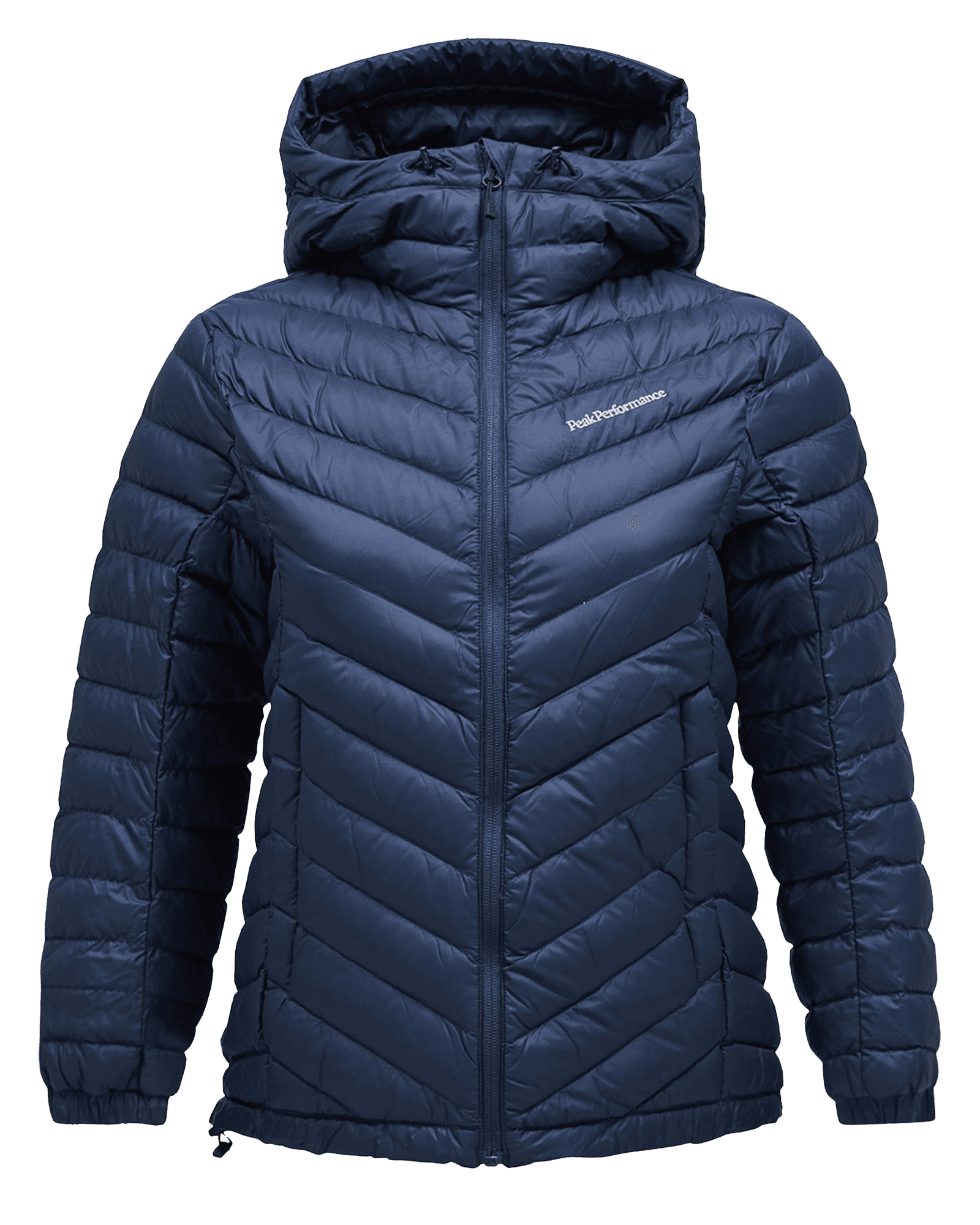 Frost Down Hood Jacket W Blue Shadow