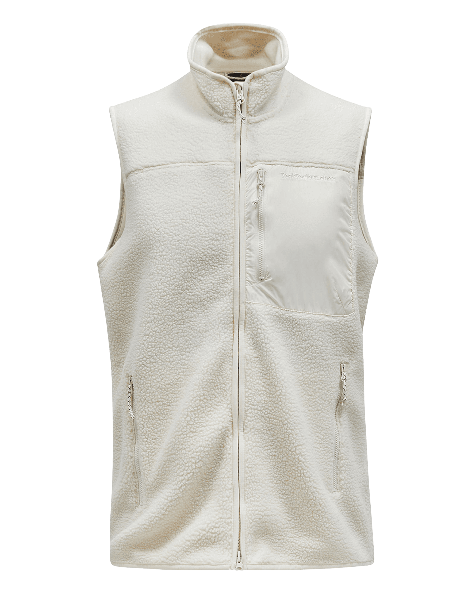 Pile Vest M Vintage White